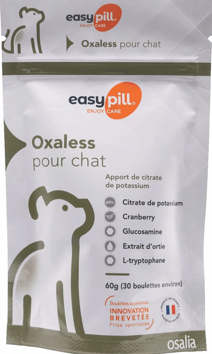Osalia Easypill Oxaless pour Chat 30 boulettes