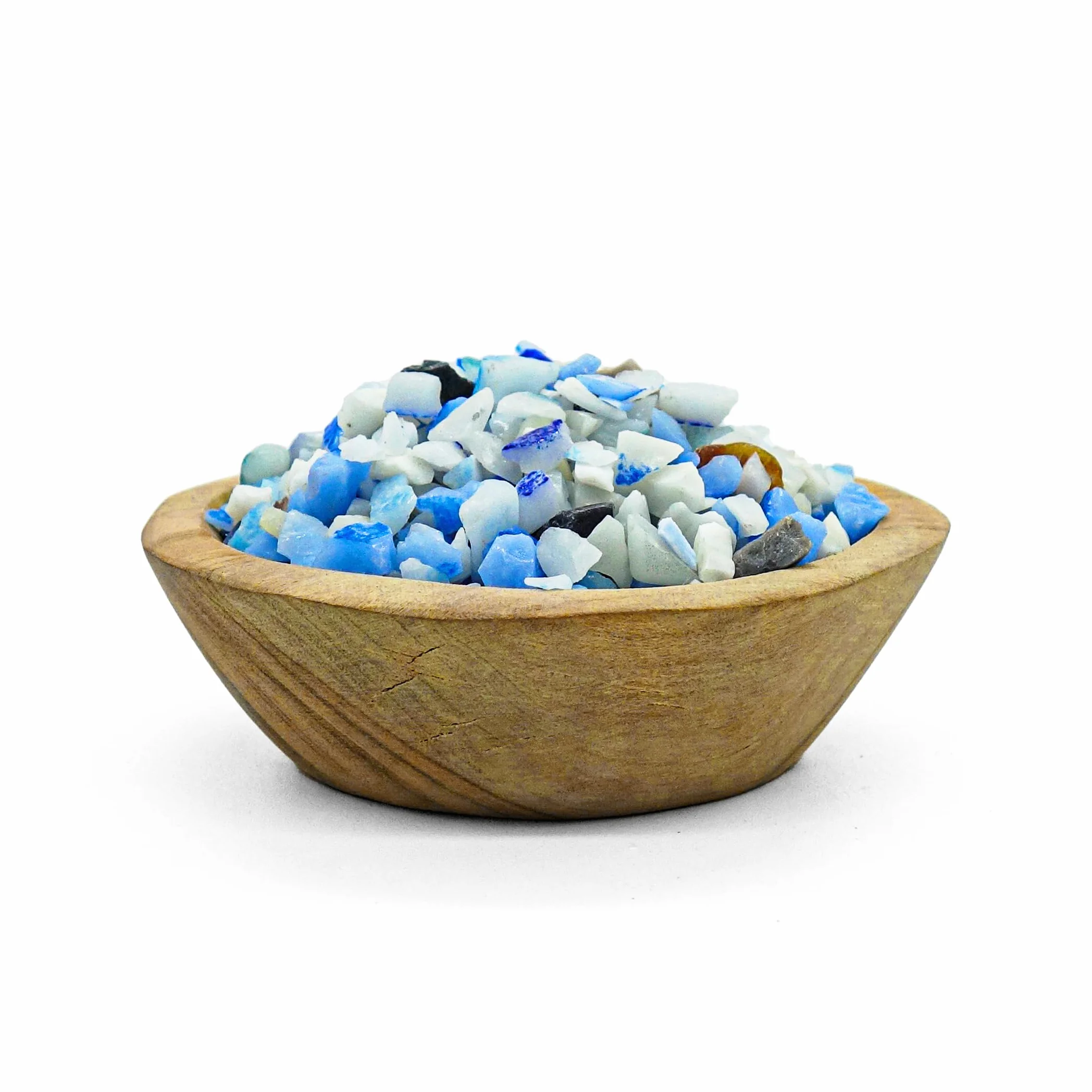 Verre Pilé Multicolore 1,8 kg 4-8 mm pour Artisanat