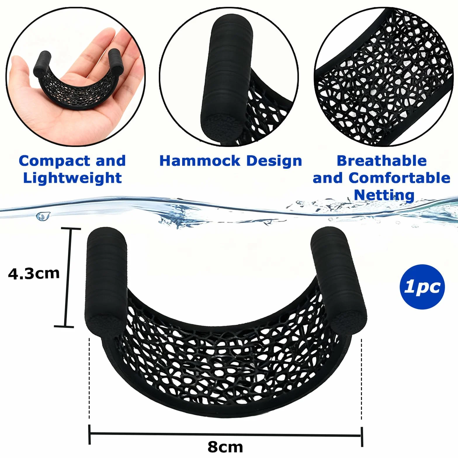 Hamac Flottant pour Poisson Combattant - Cachette Naturelle en Filet, Repos