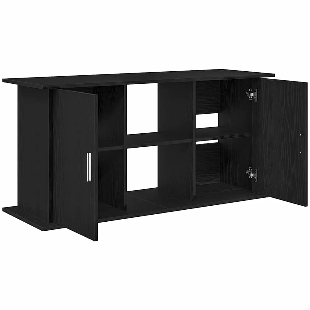 Meuble pour Aquarium Tomostar Chêne Noir 121x41x58 cm Bois d'Ingénierie