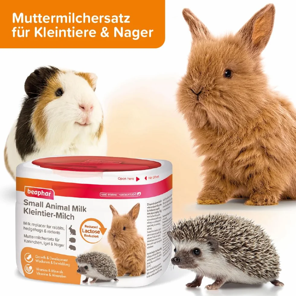 BEAPHAR Lait pour Petits Animaux Substitut du Lait Maternel 200 g