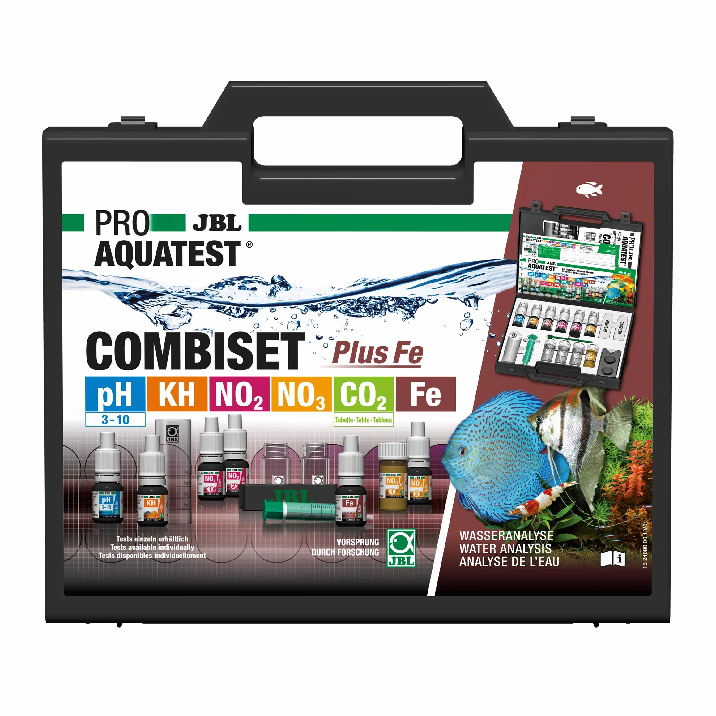 Jbl Proaquatest Combi Set Fe Test Aquarium