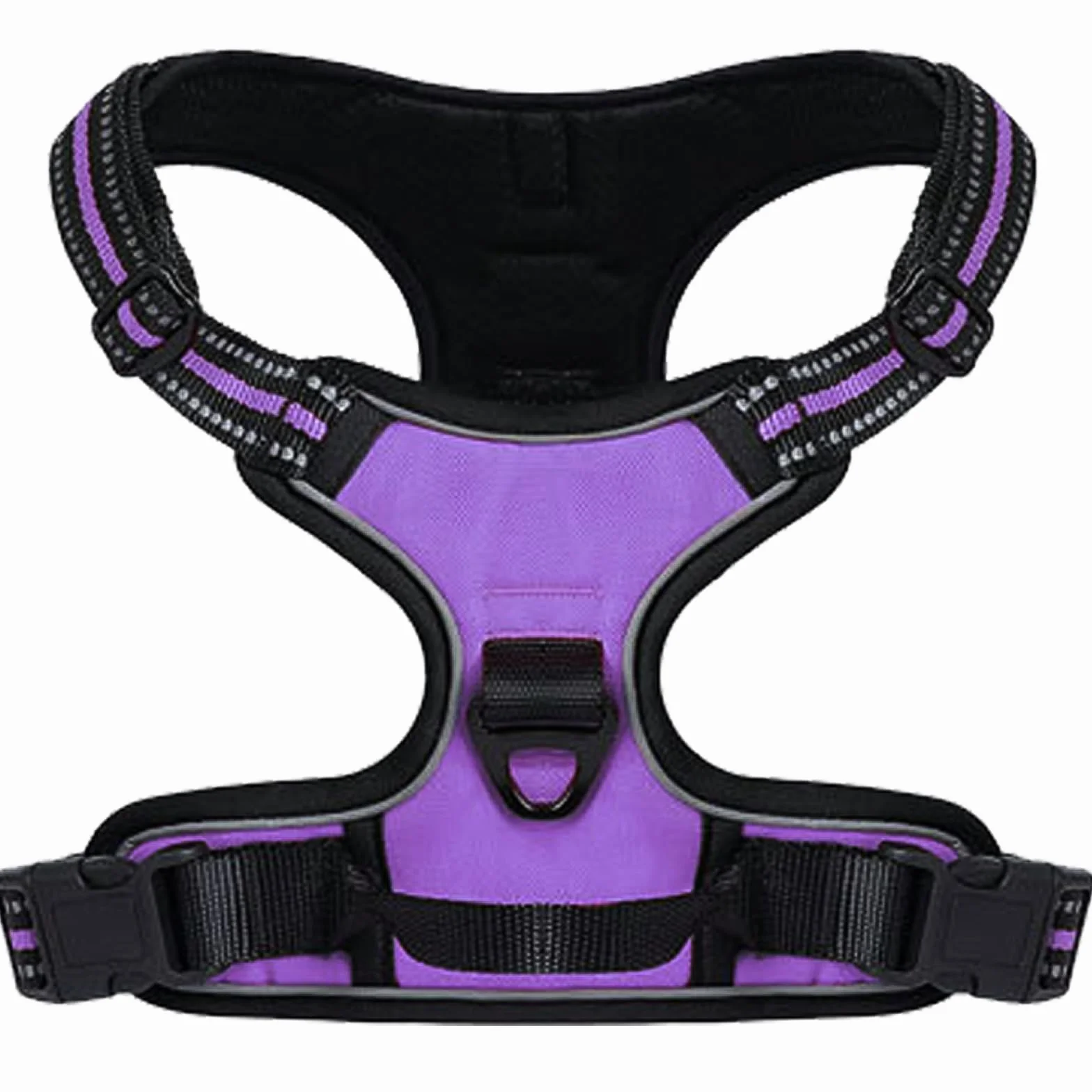 Harnais Chien No Pull Anti Traction, Violet M