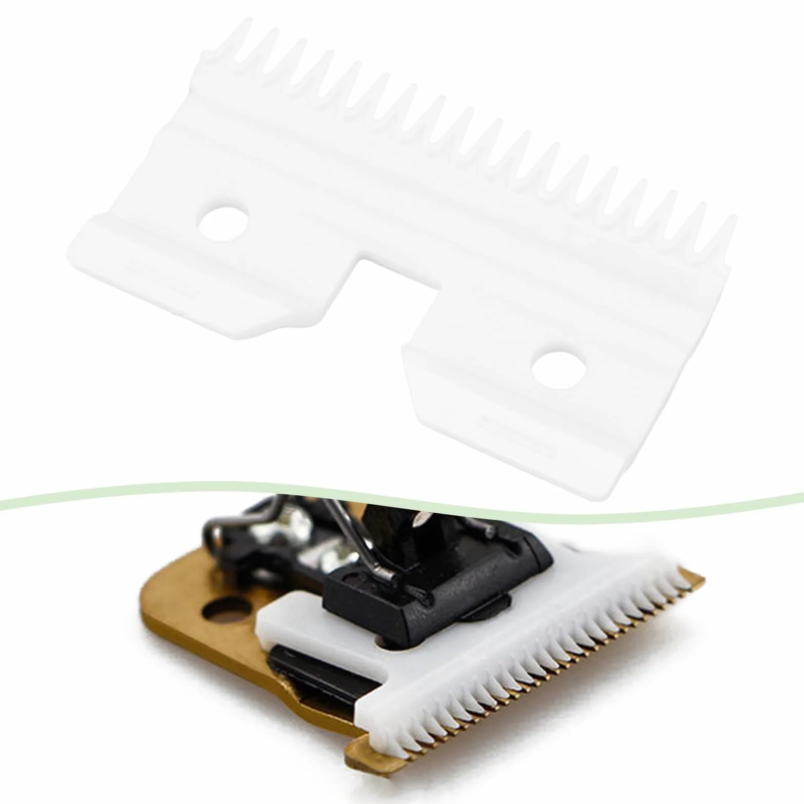 Lame de Rechange pour Coupe-Animaux en Céramique 18 Dents Compatible Andis Oster A5 Wahl KM Série