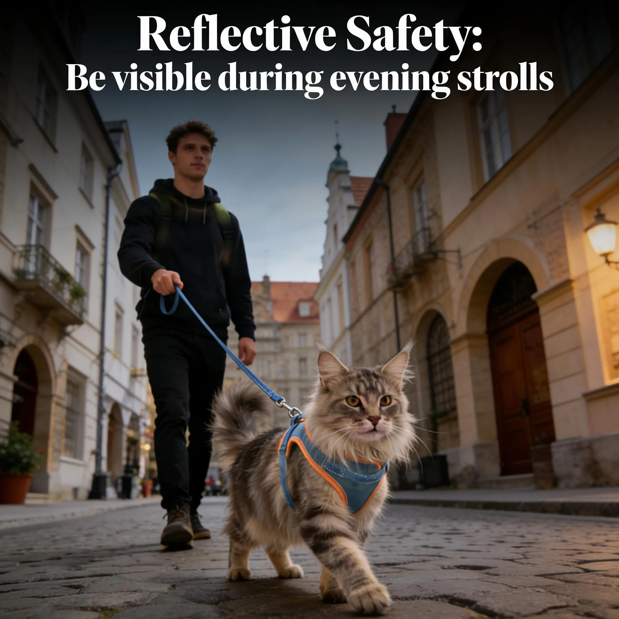 Harnais Anti Fugue Double Sécurité pour Chat, Harnais et Laisse pour Petit Chat et Chiot, Vert, Taille S