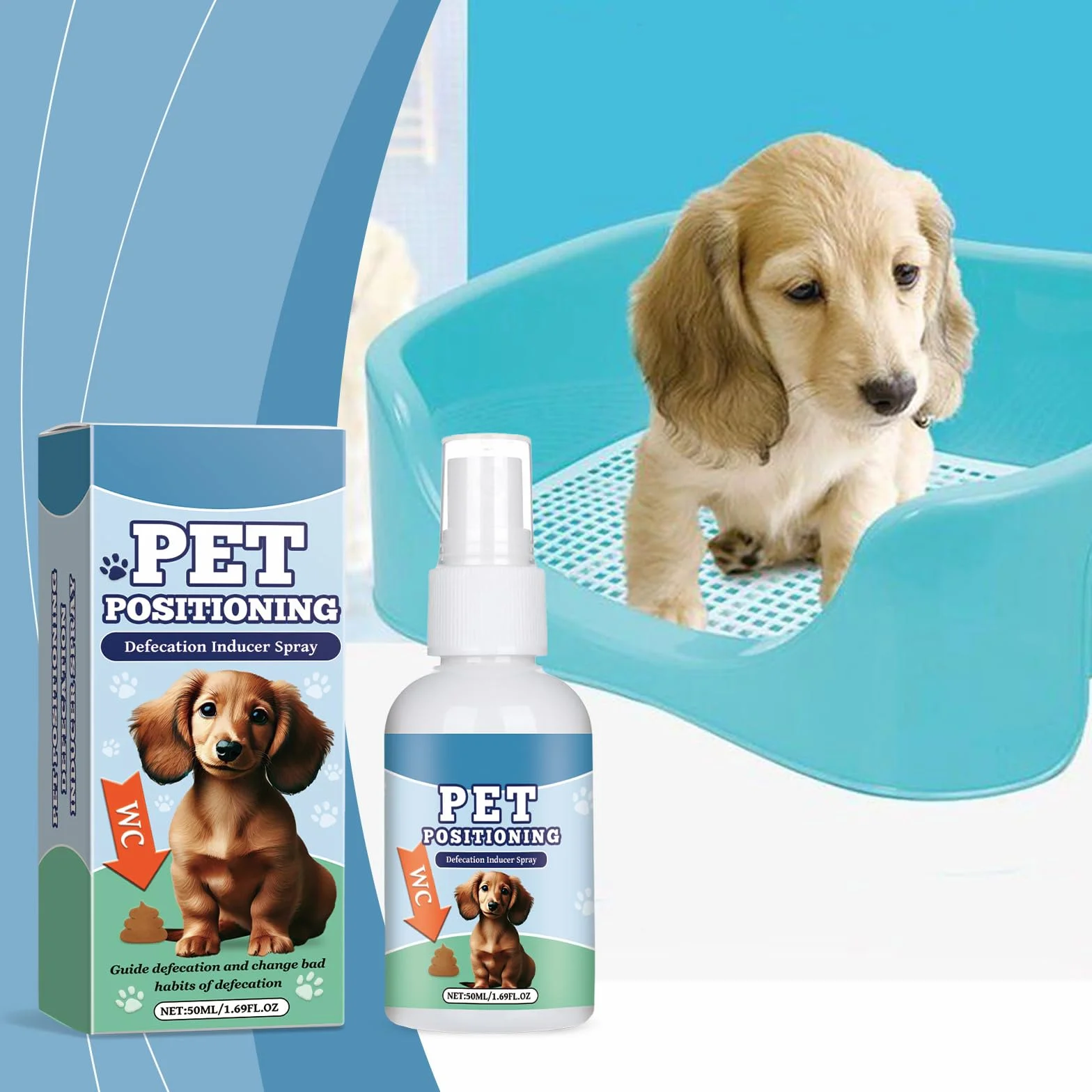 Spray Entraînement à la Propreté pour Chiens 50ML