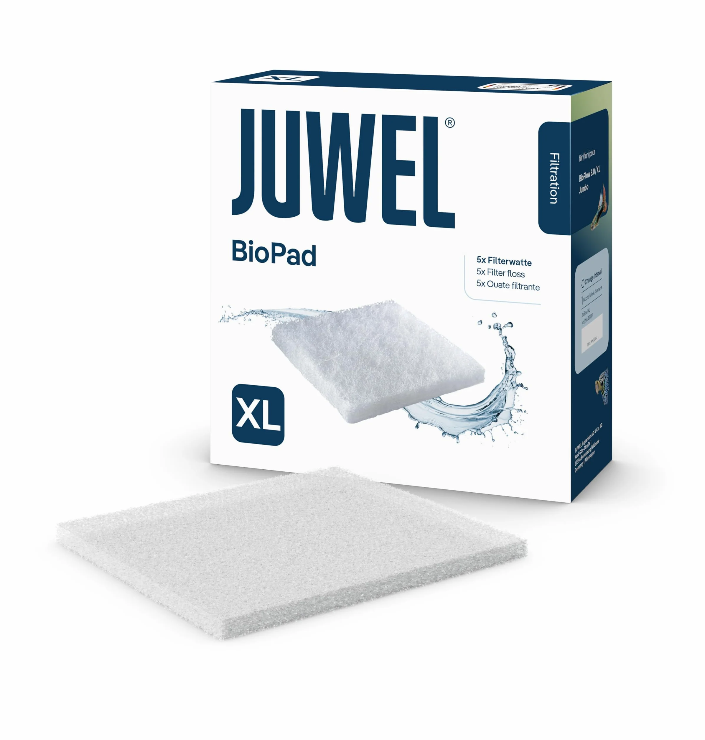 Juwel Ouate Filtrante BIOPAD pour aquarium, Taille XL