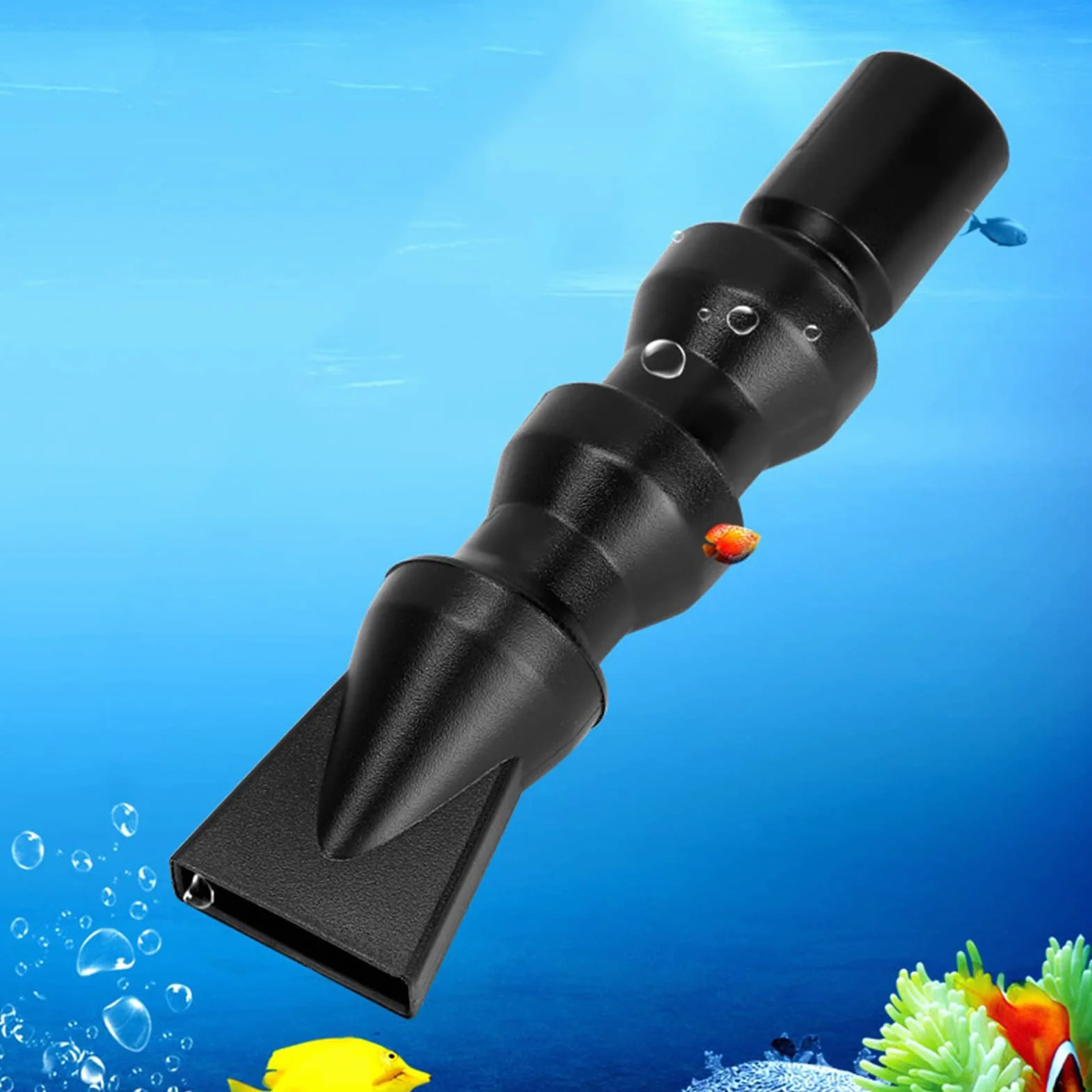 Buse de Décharge d'eau D'aquarium en Plastique, Bec de Canard Plat, Buse Rotative à 360 °, Robuste, Durable, Longue Durée de Vie [Large Utilisation dans Les Pompes D'aquarium] Surface Finie