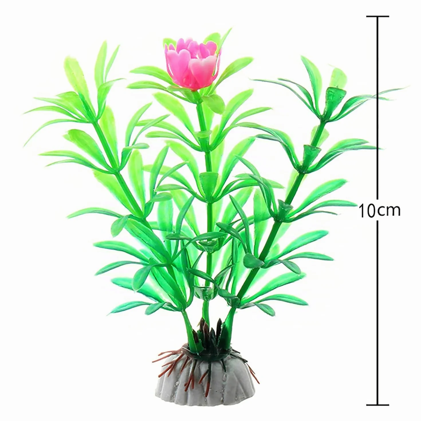 Aquarium Decoration Plante Aquatique Artificielle Paysage Herbe 12 Pièces