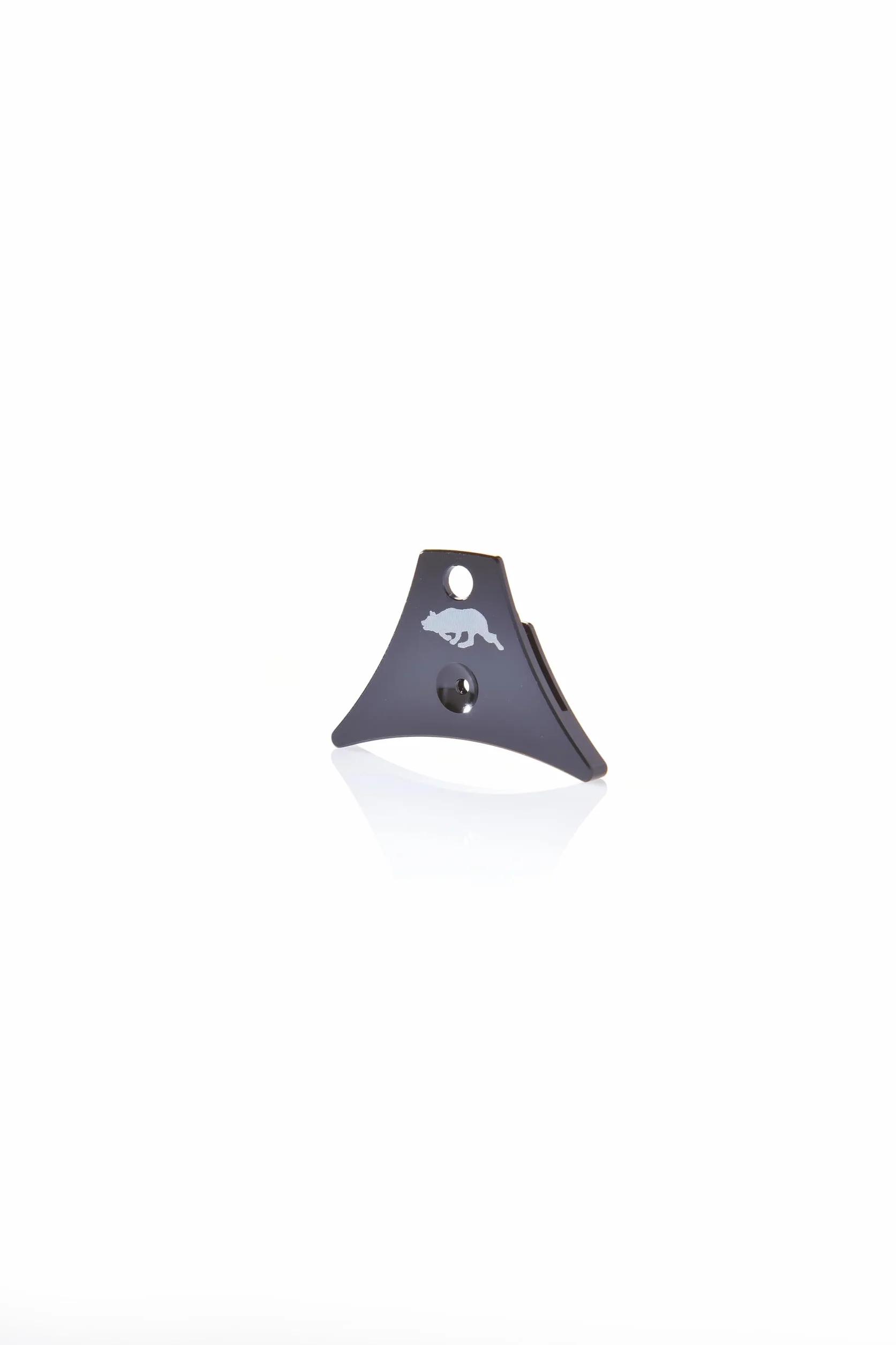 Sifflet de Berger Cuir Cordon A1 Noir