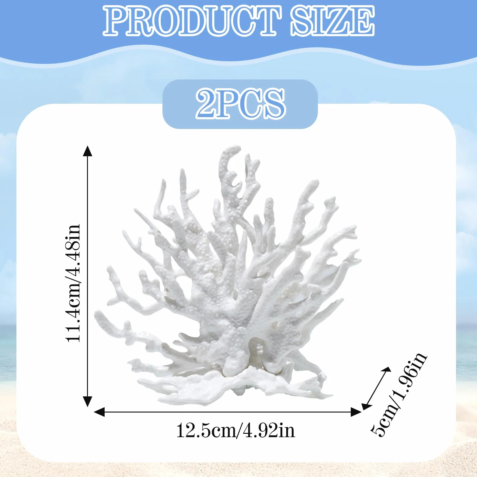 Simulation Corail Decoration Aquarium Poissons Cachette Artificielle Plante pour Animaux de Compagnie