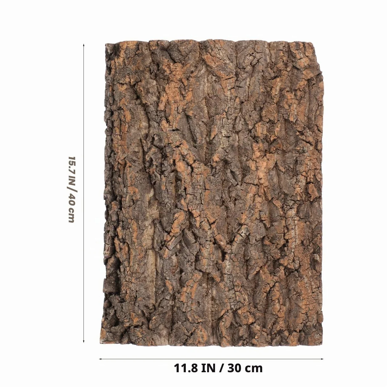DOITOOL Panneaux De Fond en Écorce De Liège pour Terrarium Décor Mural De Toile De Fond Darbre De Réservoir De Reptiles Décoration De Tapis Descalade Dhabitat pour Tortue Lézard 30 x 40CM