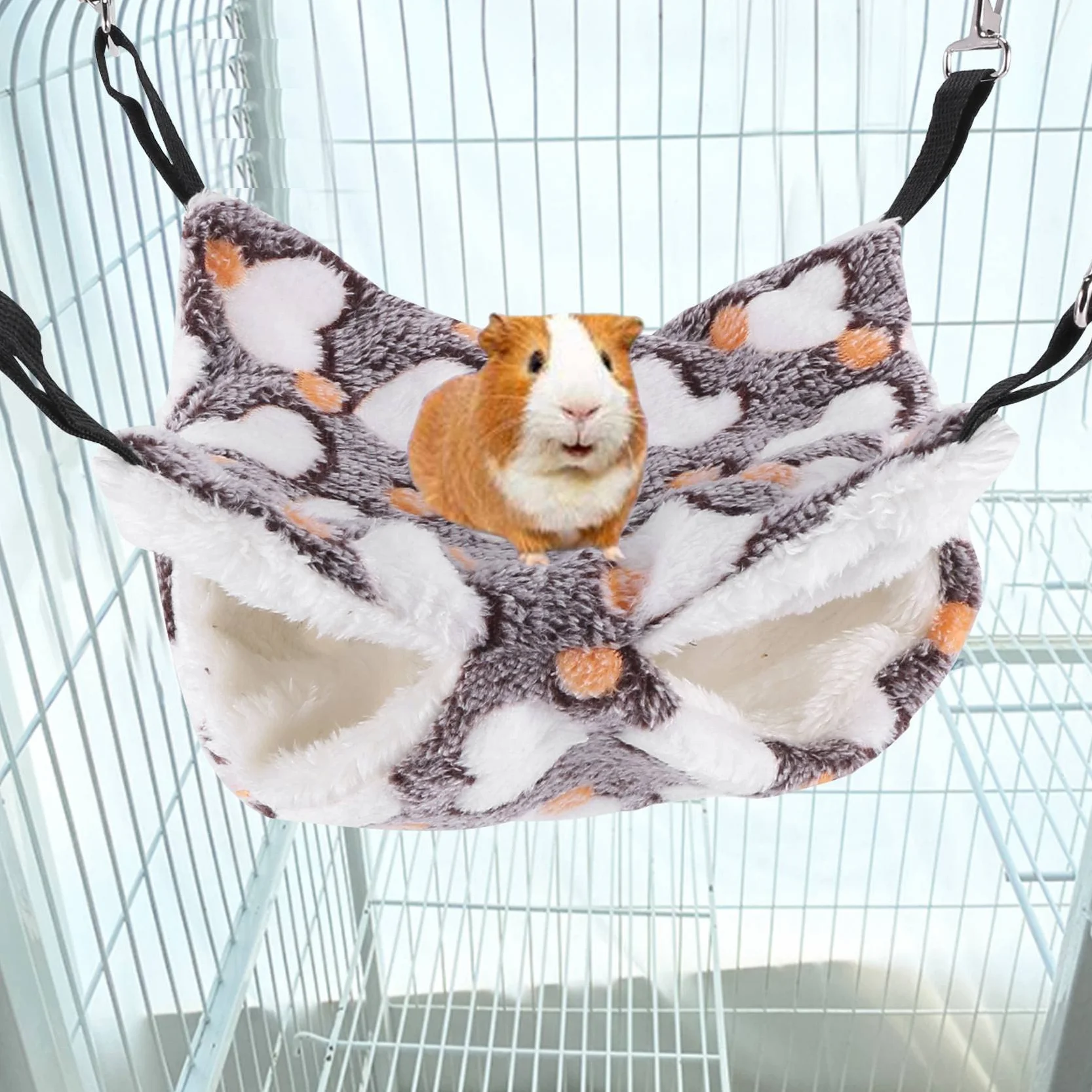 2 PièCes Cochon D' Rat Hamac Cochon D' Hamster Furet Hamac Suspendu Lit pour Petits Animaux