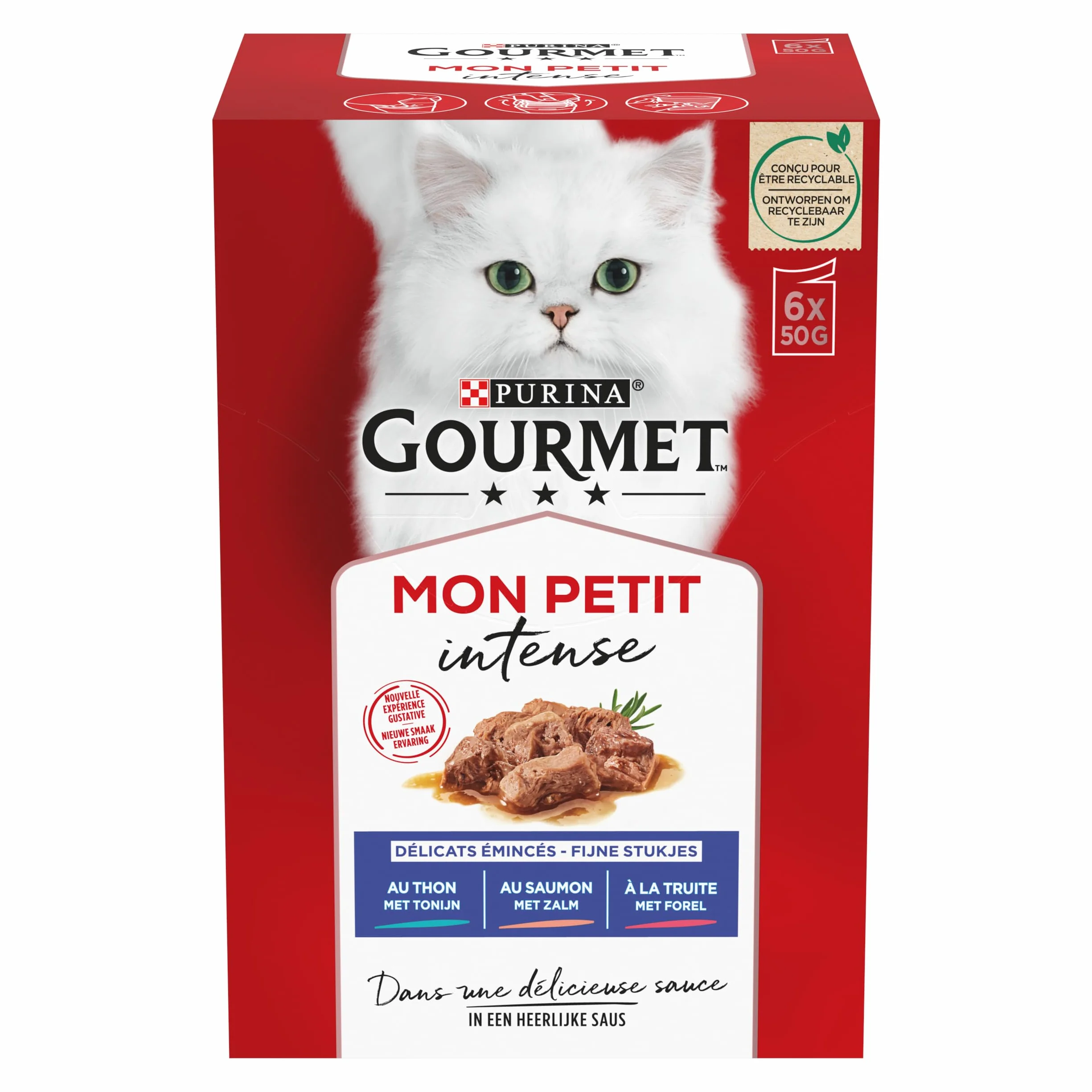 GOURMET Mon Petit Poissons 6x50g
