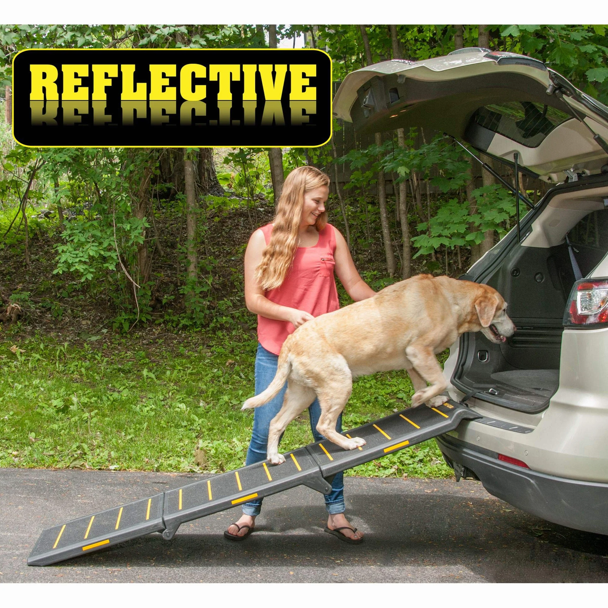 Pet Gear Travel Lite Rampe réfléchissante 3 Sections Taille XL