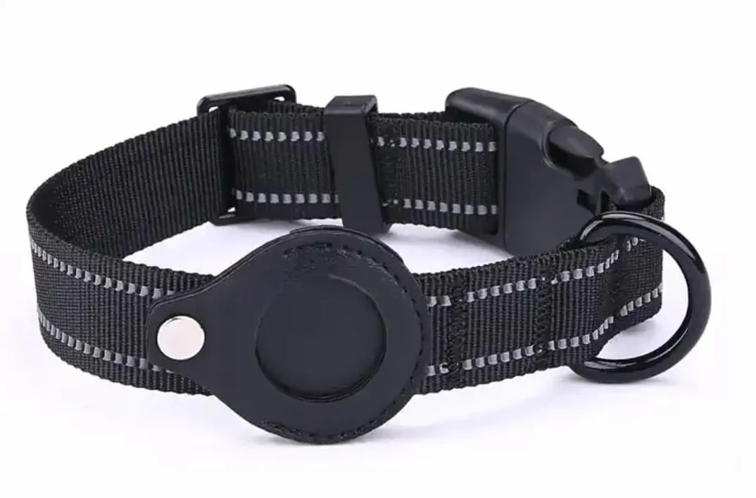 Collier GPS pour chien - Collier GPS pour petit chien - Traceur GPS pour chien - Dispositif de localisation de chien - Collier pour chien (noir, S)