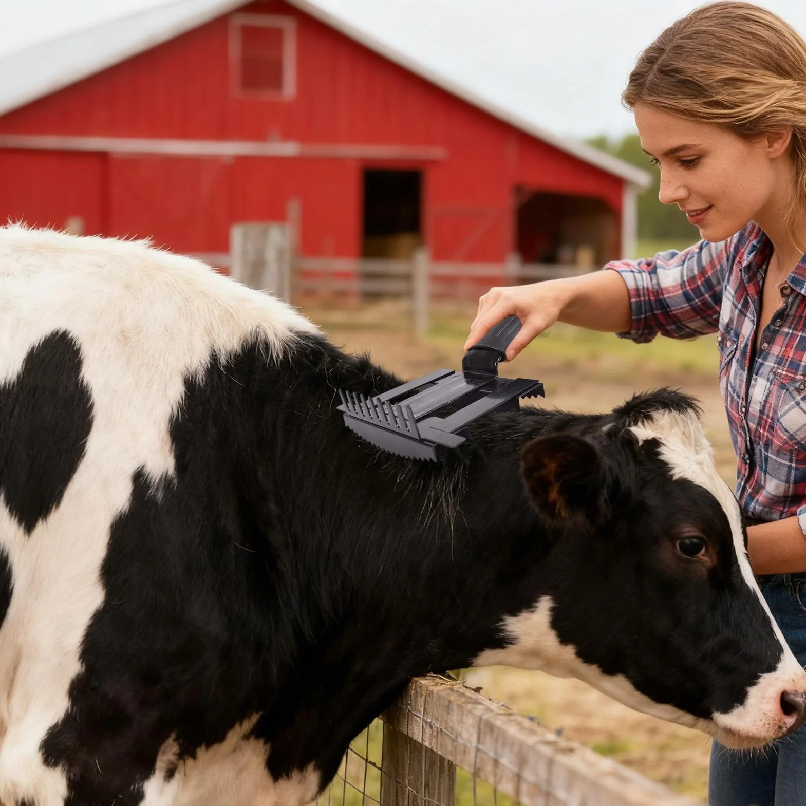 Brosse de soin pour animaux désépaissir les poils bétail chèvres moutons