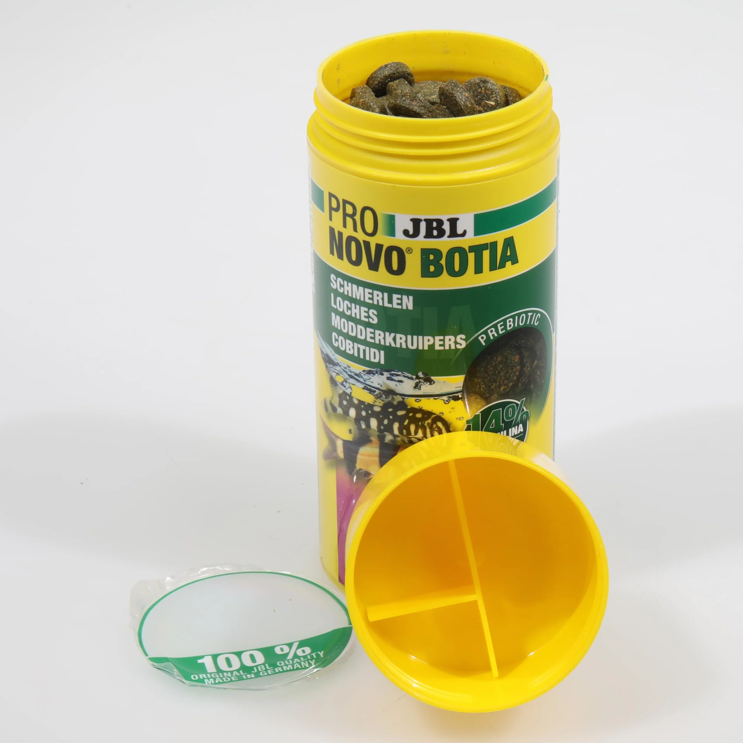 JBL PRONOVO BOTIA TAB, Aliment de Base pour Loches, Comprimés pour Poissons, taille M, 250 ml
