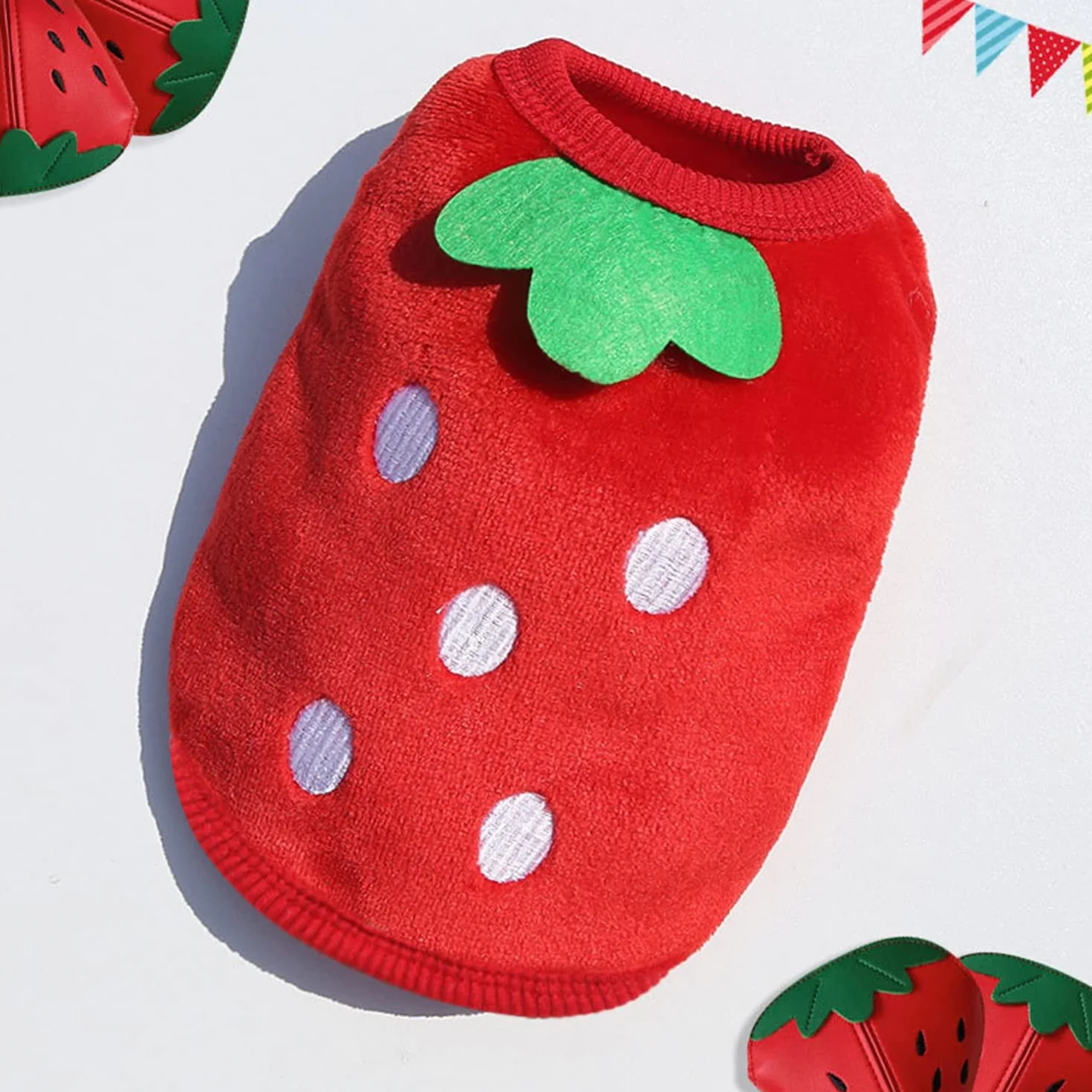 Vêtements Chauds pour Petits Animaux Lot de 2 Gilets T-Shirts pour Chiots Chaton Furet Lapin
