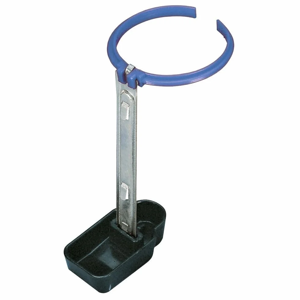 Porte-bouteille zinguée avec bac en PVC pour lapin accessoire animal water dispenser indoor outdoor