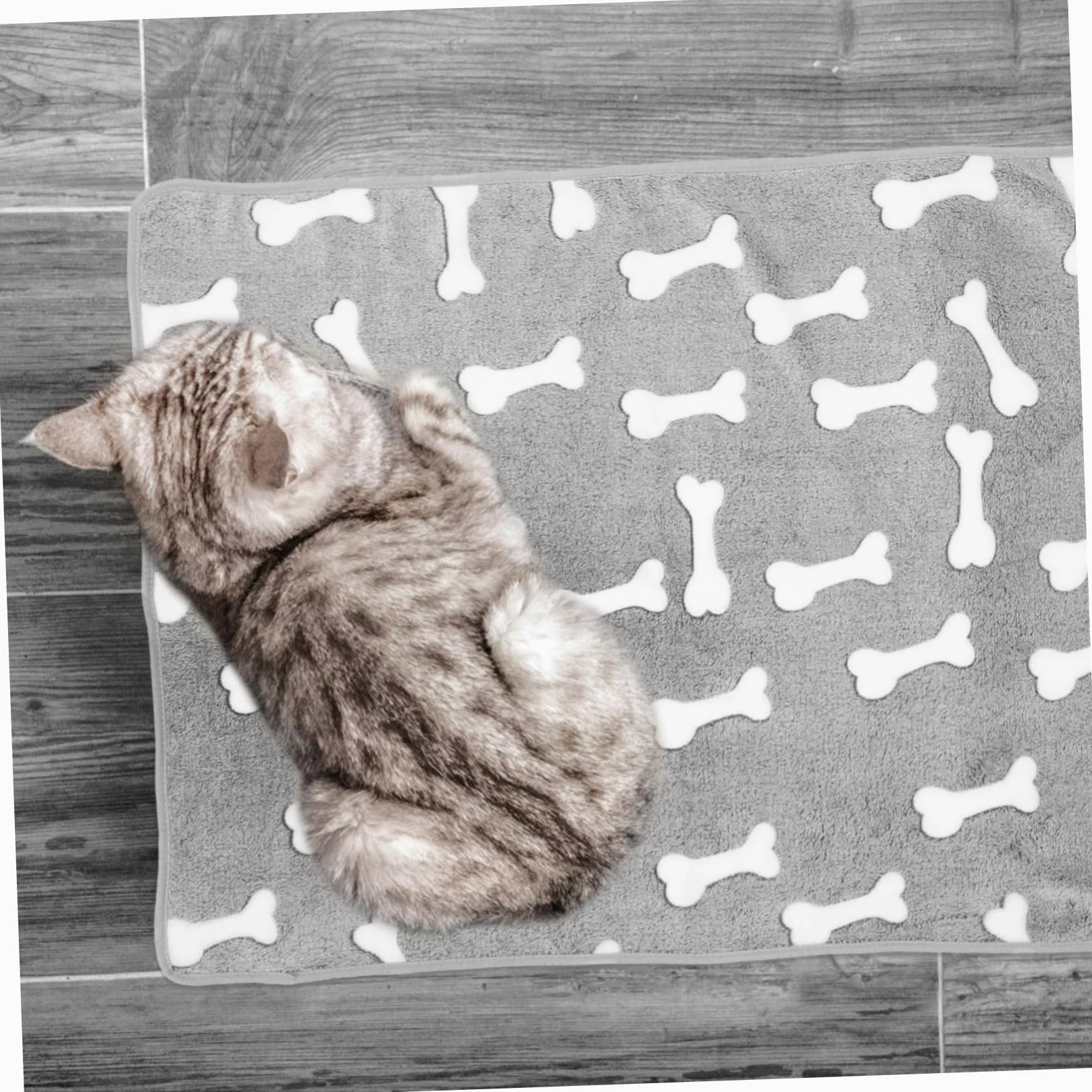 POPETPOP Lot De 5 Couvertures Chaudes pour Animaux De Compagnie en Polaire Tapis pour Chien Portable Doux Et Respirant Adapté À L'automne Utilisation Polyvalente