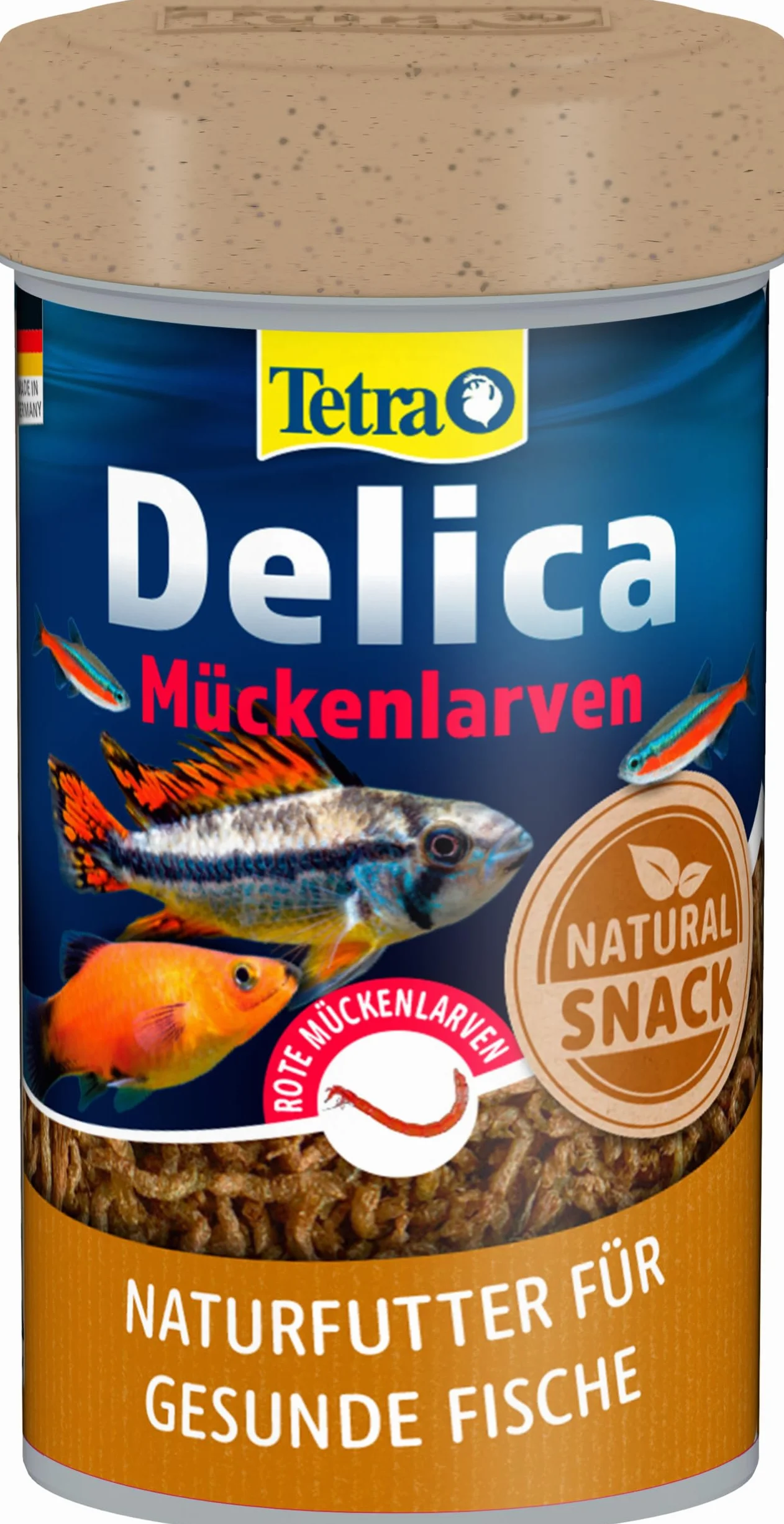 Tetra Delica Larves de moustiques rouges lyophilisées 100 ml