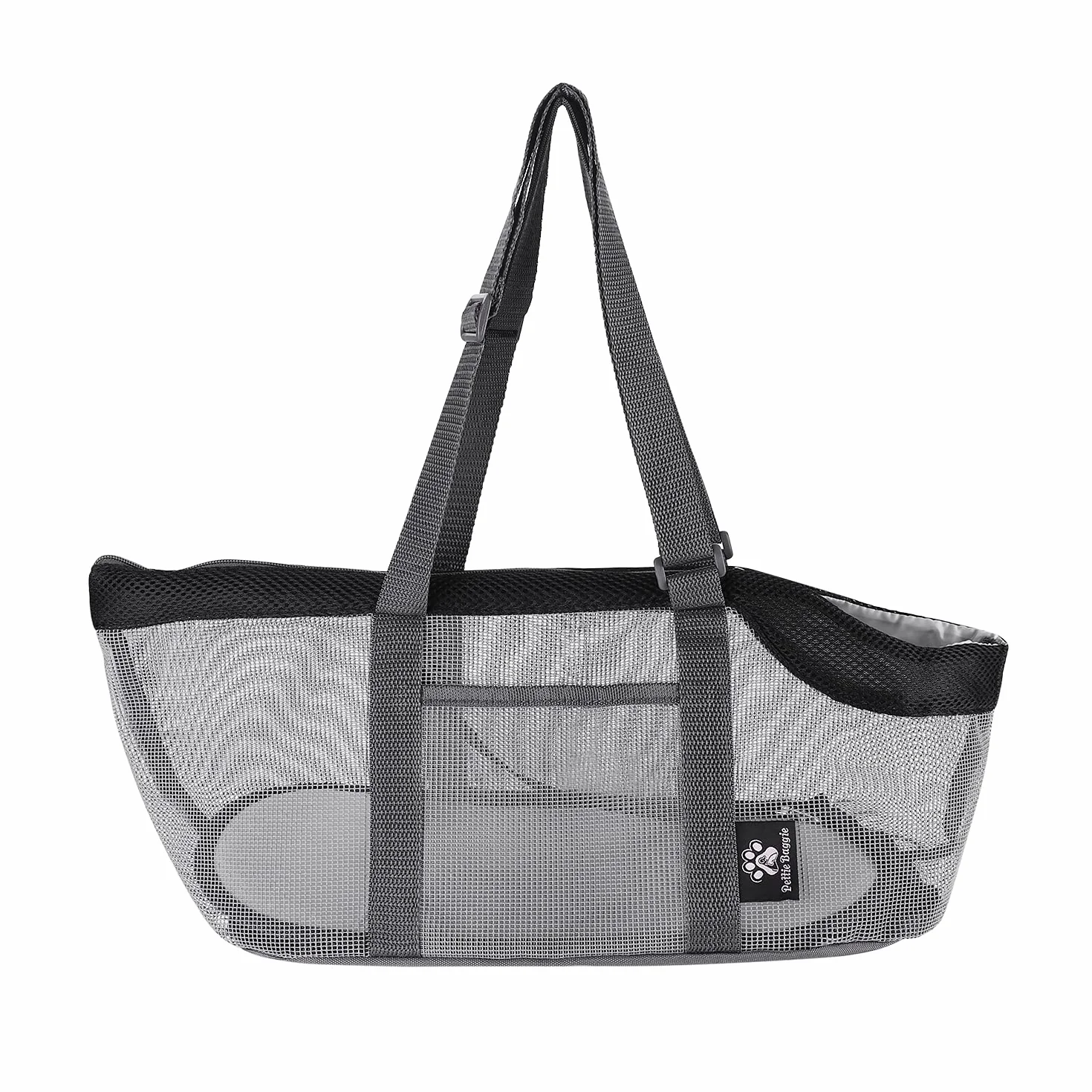 Sac de Transport en Maille Respirante pour Animaux de Compagnie Pliable Portable Grande Capacité Chats Chiens