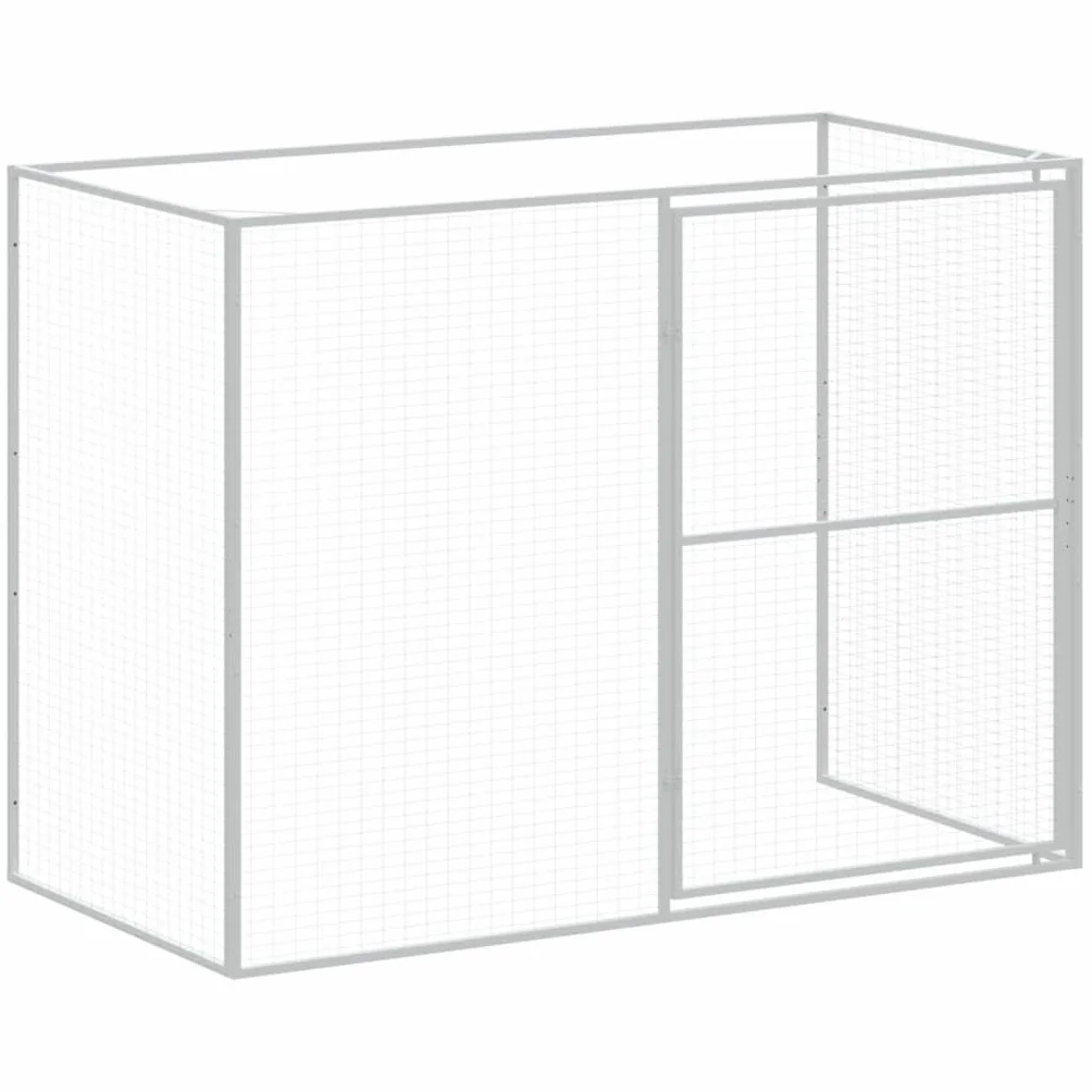 Niche pour chien gris clair 214x253x181 cm