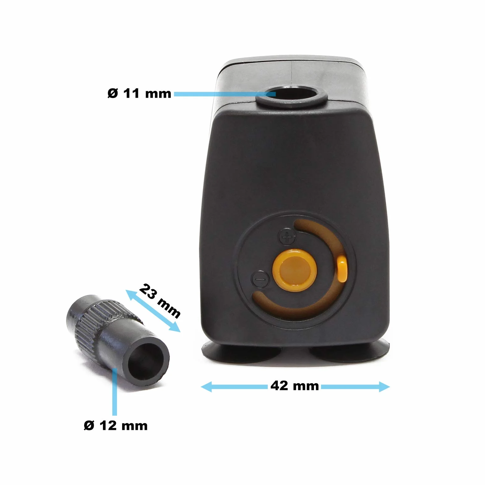 SunSun HJ-531 ECO Mini Pompe à eau 300l/h 5W Pompe d’aquarium Économie d'énergie Débit réglable Moteur silencieux Eau douce Eau salée Étang Aquariophilie