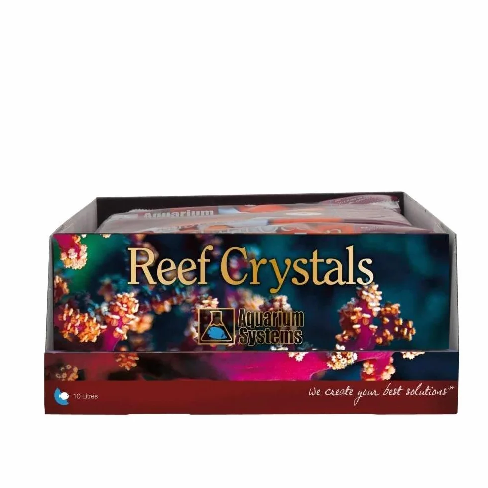 Aquarium Systems Reef Crystals Sel de mer en sachets 10 l