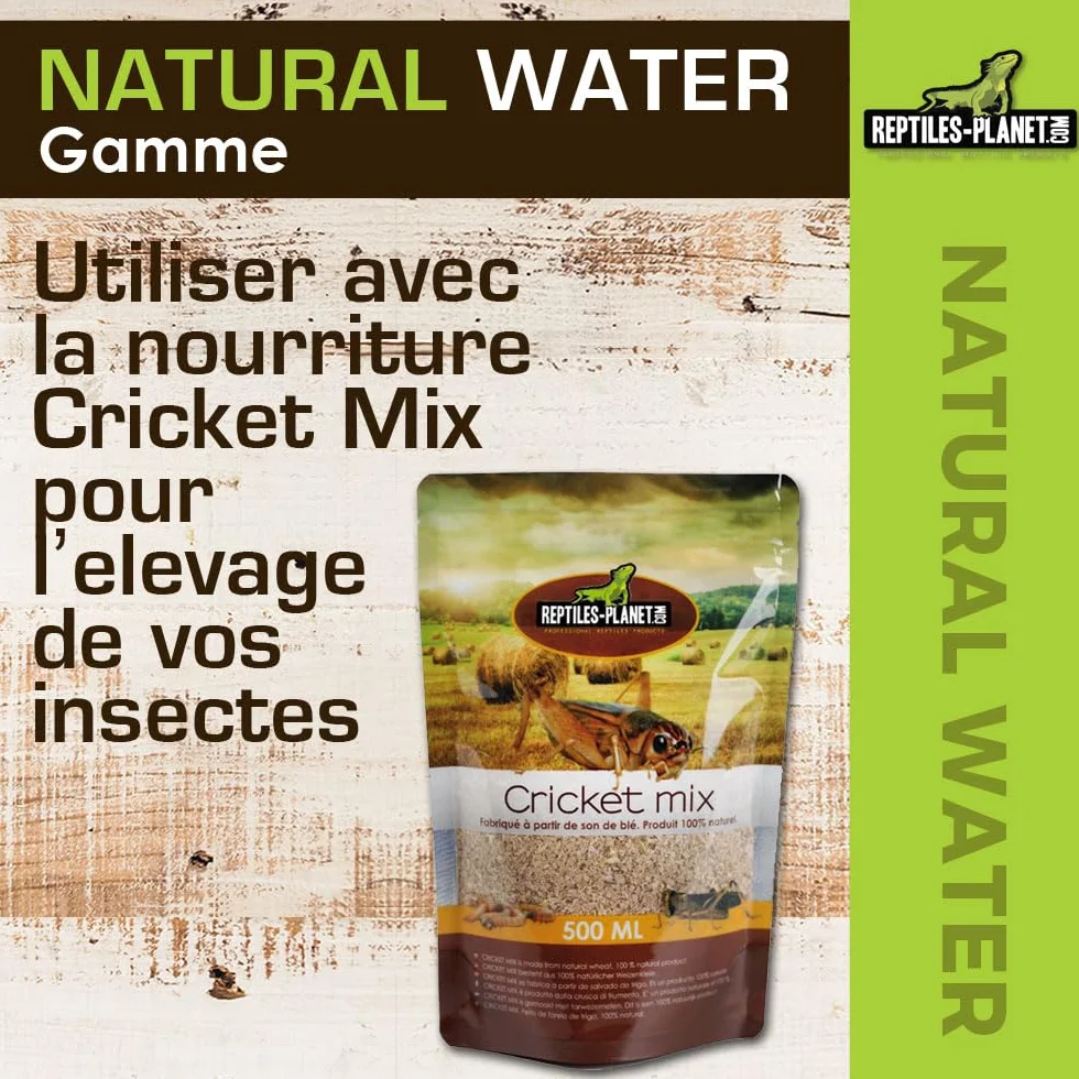 Reptiles Planet - Natural Water - Billes d'Eau Gélifiée - 500 ml