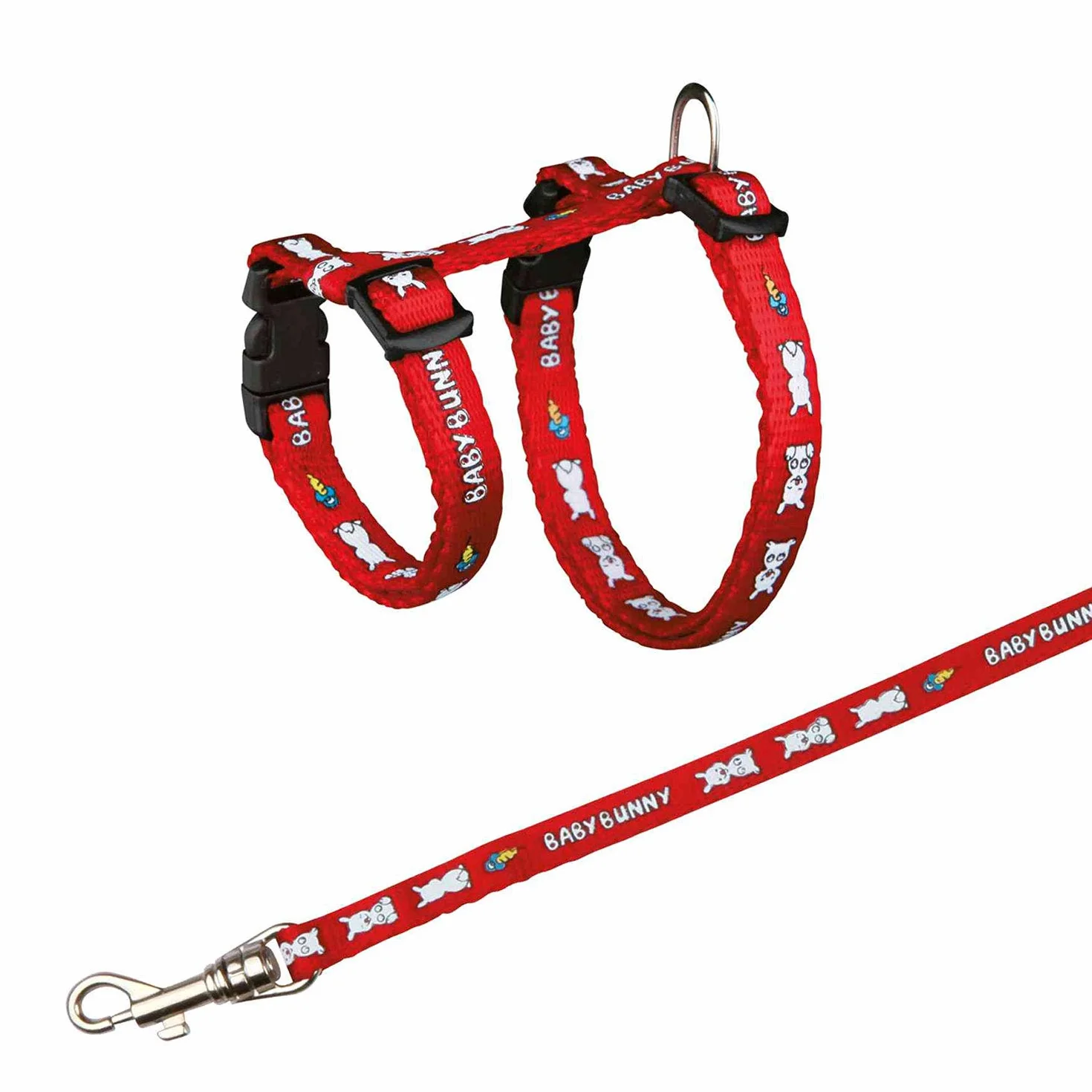 Trixie Harnais avec Laisse pour Petits Lapins Nylon 20–33 cm 8 mm 125 M