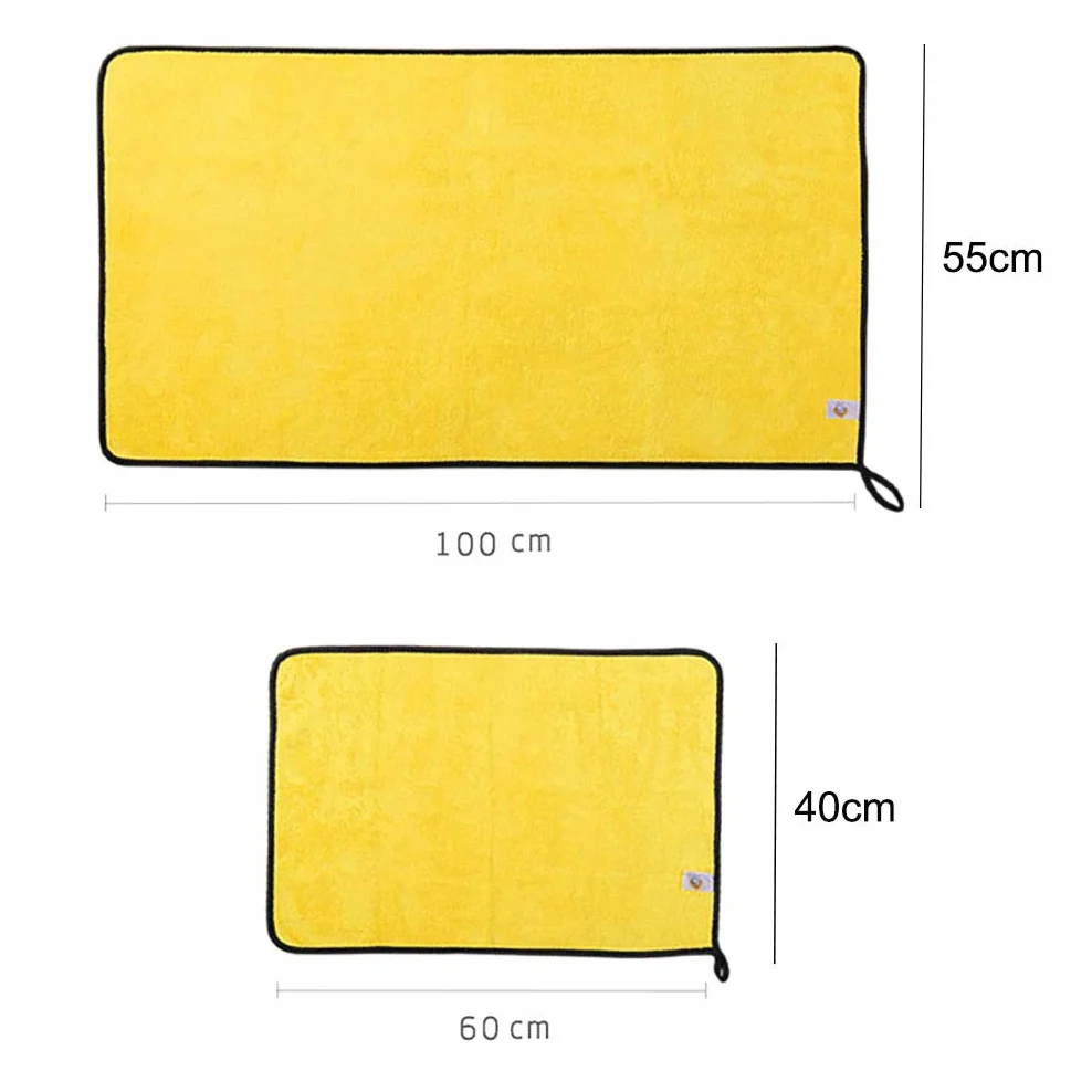 Microfiber Peignoir de Bain pour Chien Chat, Séchage Rapide et Super Absorbant, Serviettes de Bain en Microfibre pour Chien