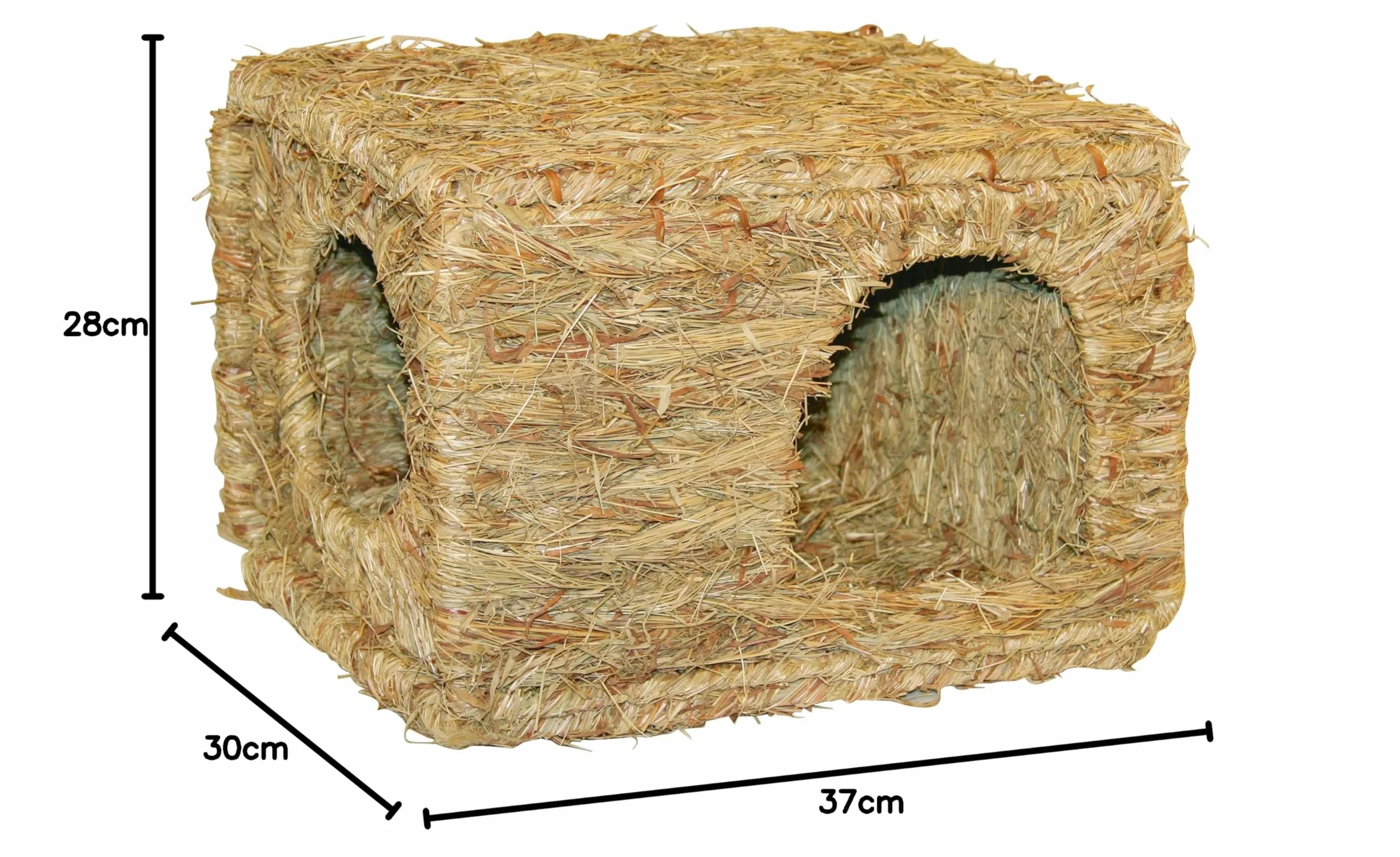 Kerbl 82789 Petits Animaux Maison d'Herbe xl 37x30x28 cm