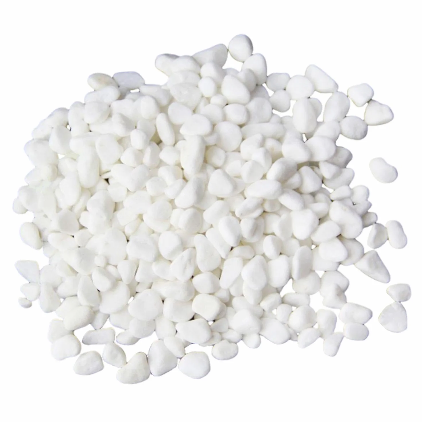 Pierres Décoratives Blanches pour Vase et Aquarium (160g, Lot de 2)