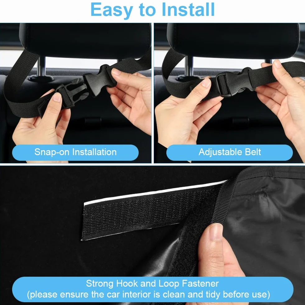 Housse de Protection Voiture Chien AUYAO, Imperméable 180x105cm, pour SUV