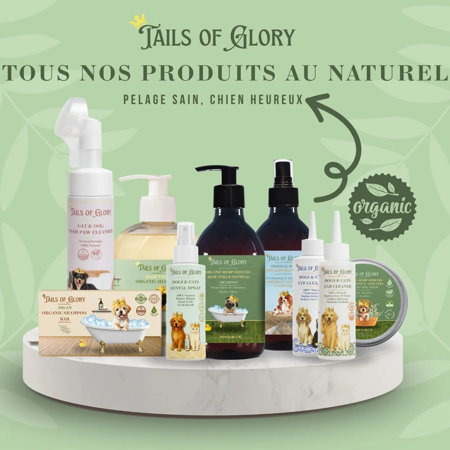 Baume Pattes & Truffe Chien Naturel 30g – Baume Coussinets Chien hydratant Protection Nez