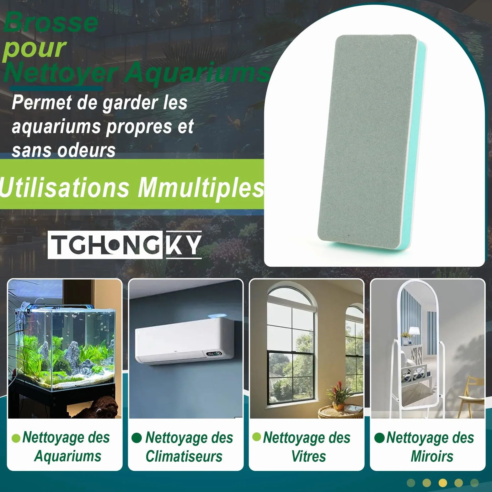 Filtre Grille de Reprise Gainable Lavable 50 x 60cm pour Industriel Poussière