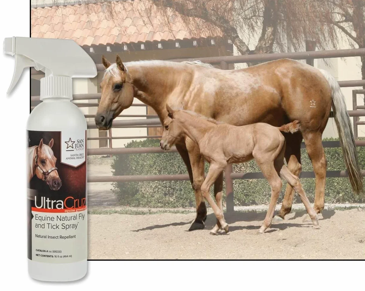 UltraCruz Equine Natural Spray anti-mouches et tiques 473 ml