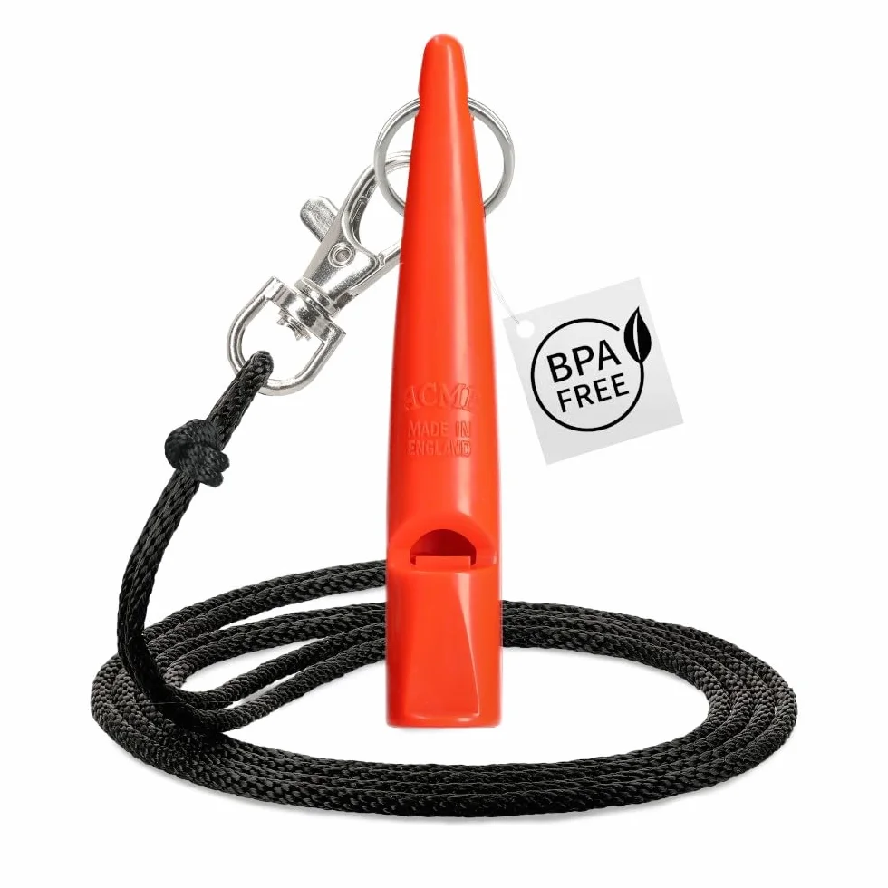 Sifflet Acme pour Chien n° 211,5 avec Bande Original d'Angleterre Dressage