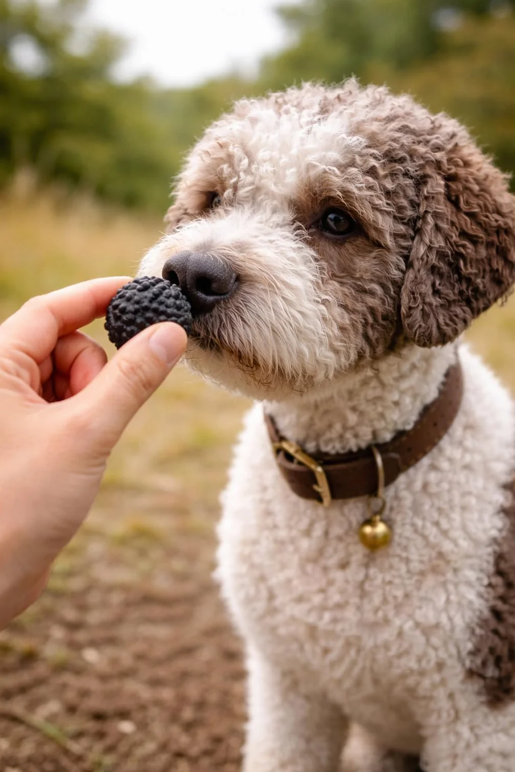 Lot de 3 fausses truffes d'entraînement pour chiens en plastique noir réutilisables Ø 36 × 37 mm
