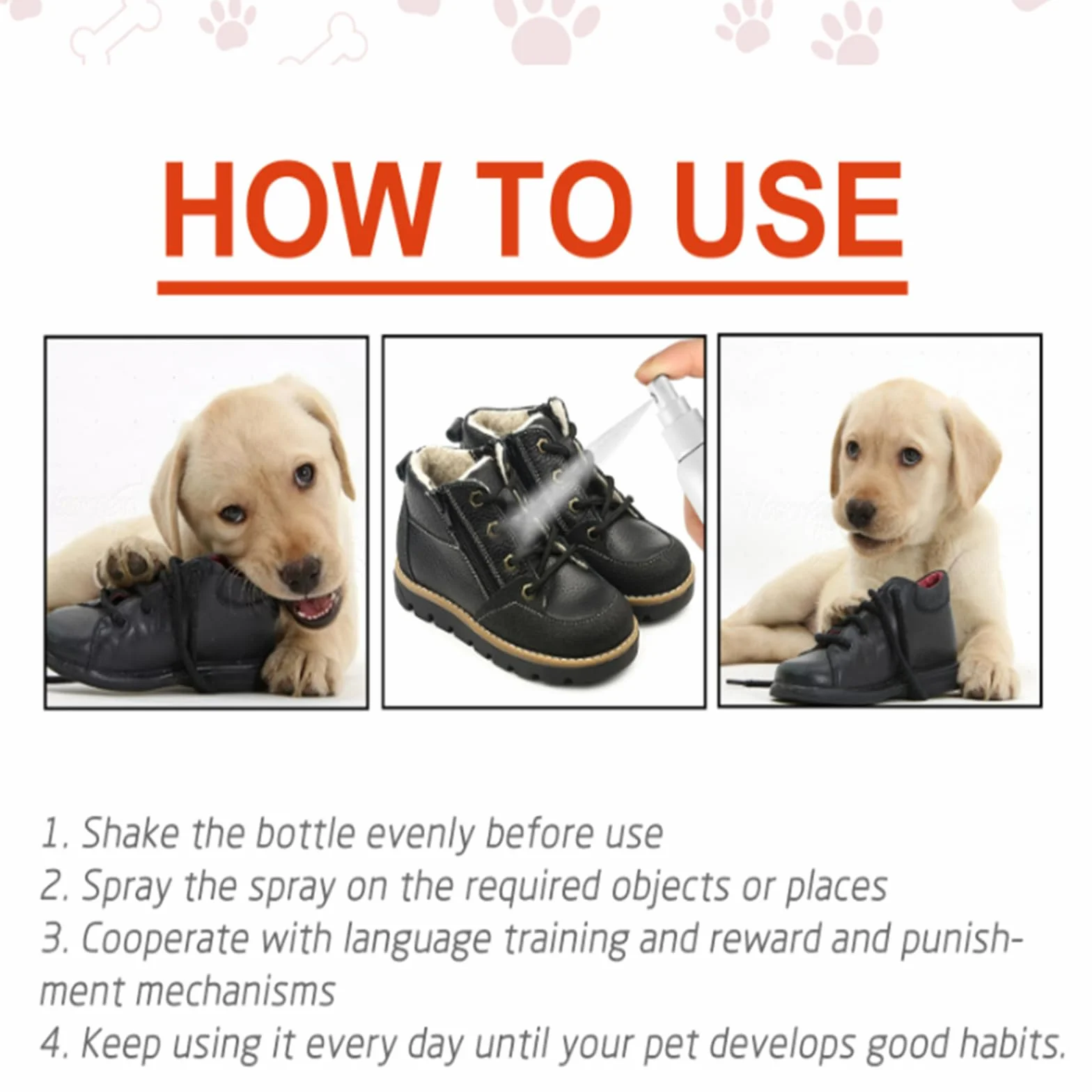 Spray Anti-griffure Chat Chien Dissuasif Antimastication 120ML
