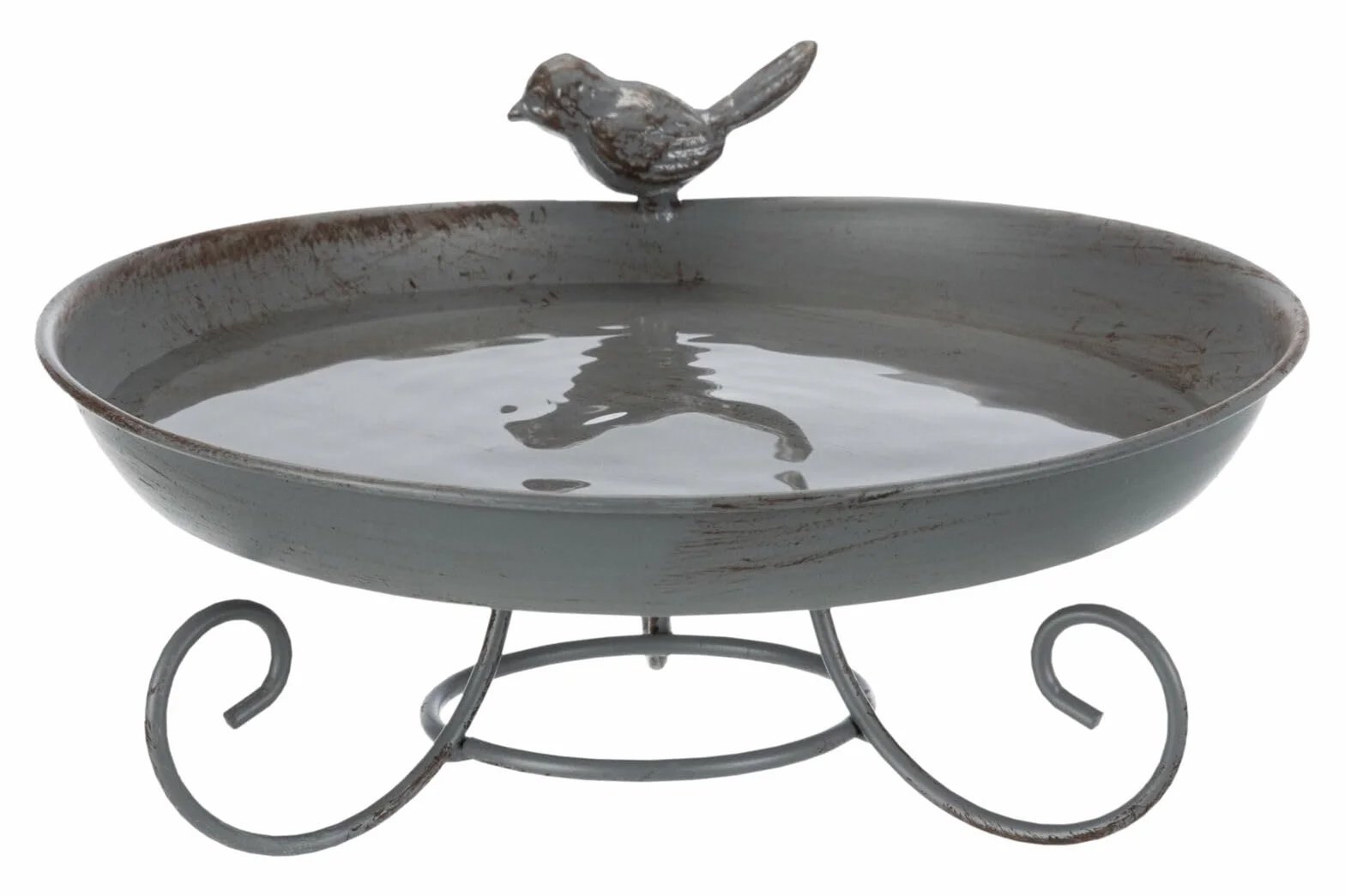 TRIXIE Baignoire Oiseau 800 ML ø 22 cm Gris