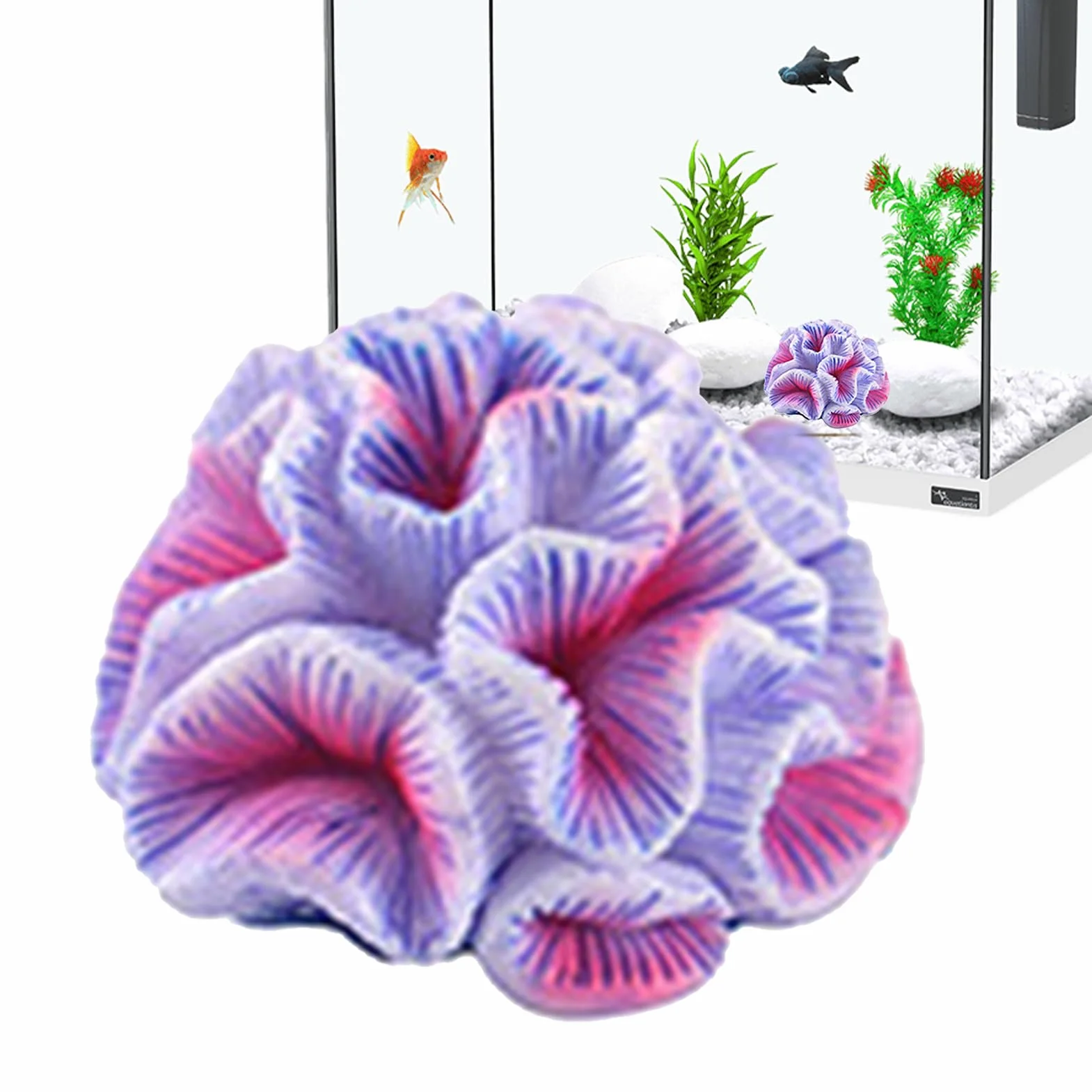 Corail de mer artificiel pour aquarium, décoration paysagère, petits coraux pour terrarium