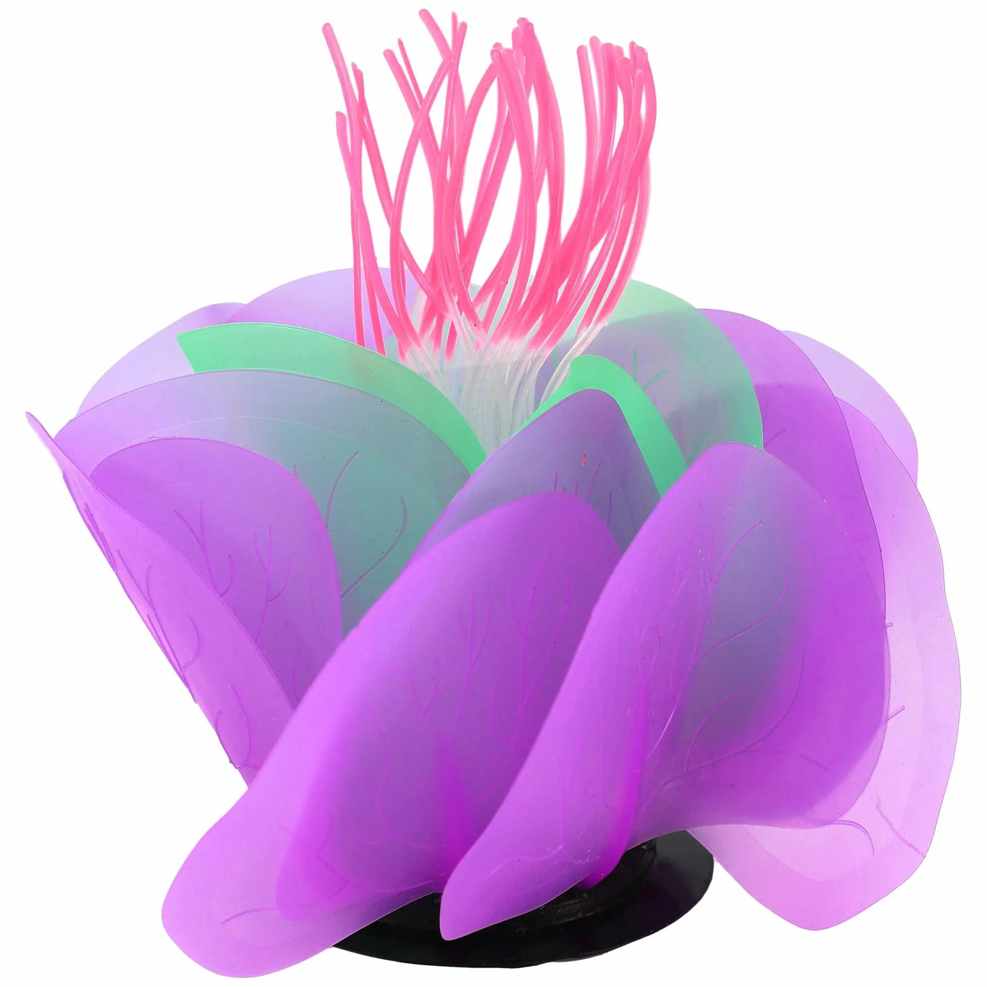 VOCOSTE Aquarium Simulation Corail Aquatique Fleur Violet Silicone Décoration