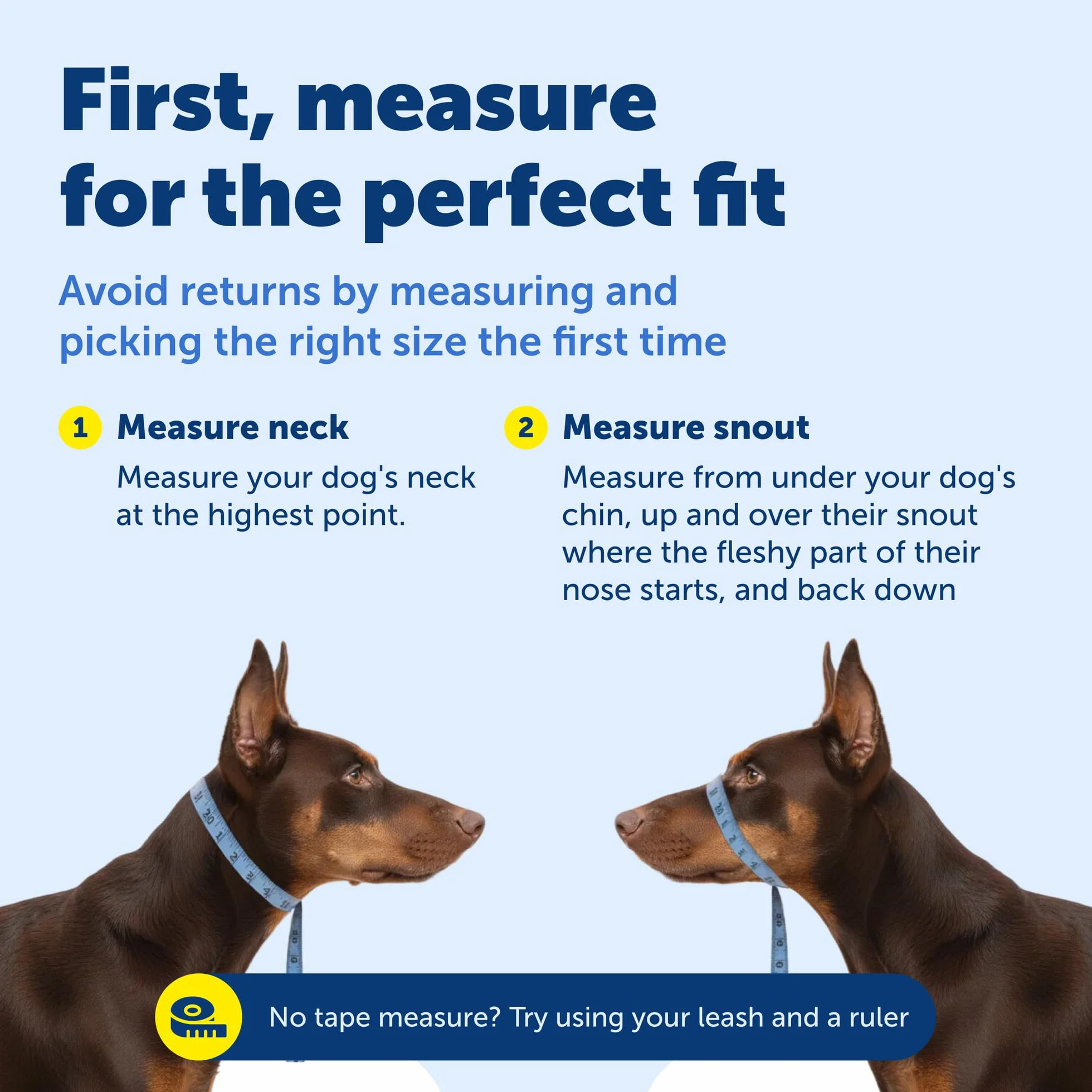 PetSafe Gentle Leader anti-traction pour chien Taille