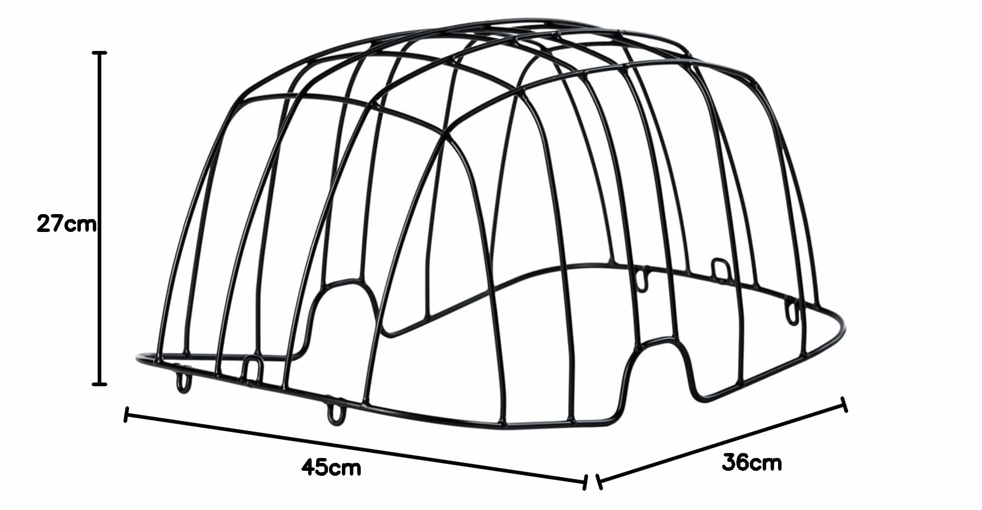 Basil Space Frame for Animal Basket Buddy, Steel, 45 x 36 x 27cm