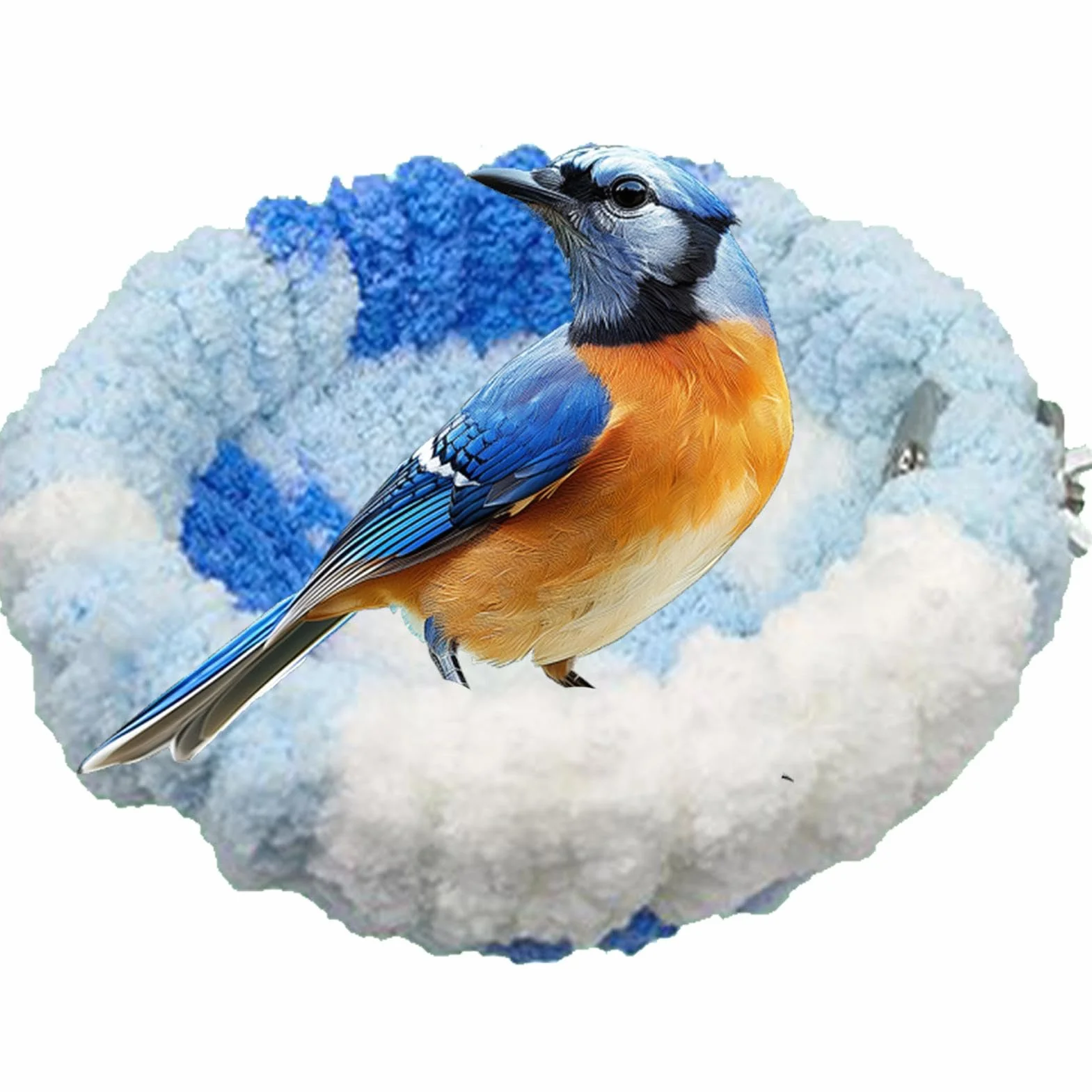 Nid pour perruches, calopsittes, conures, inséparables, canaris, pinsons