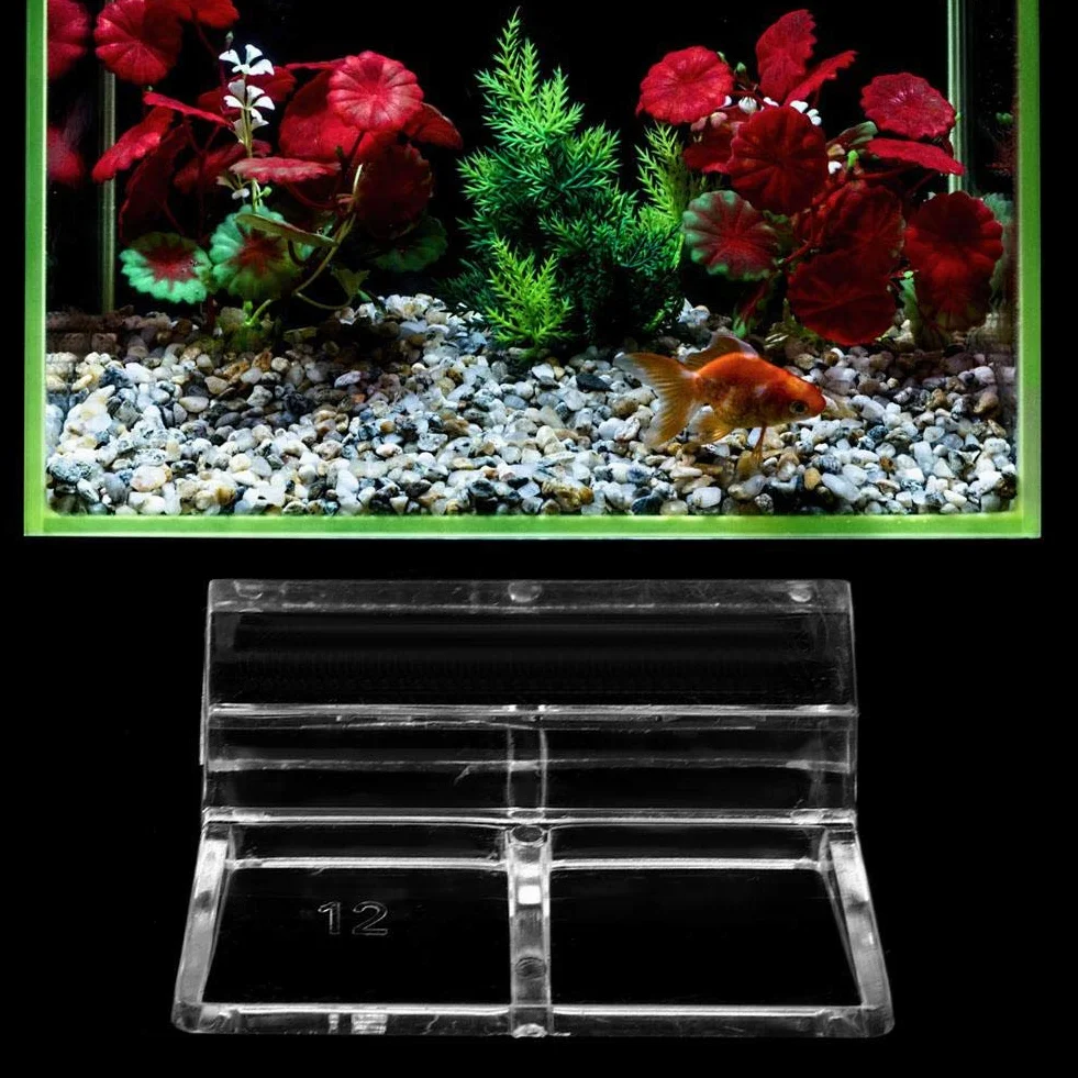 YOUTHINK 20 Pcs Aquarium Porte-Couvercle en Verre Clip Support Accessoire 5mm