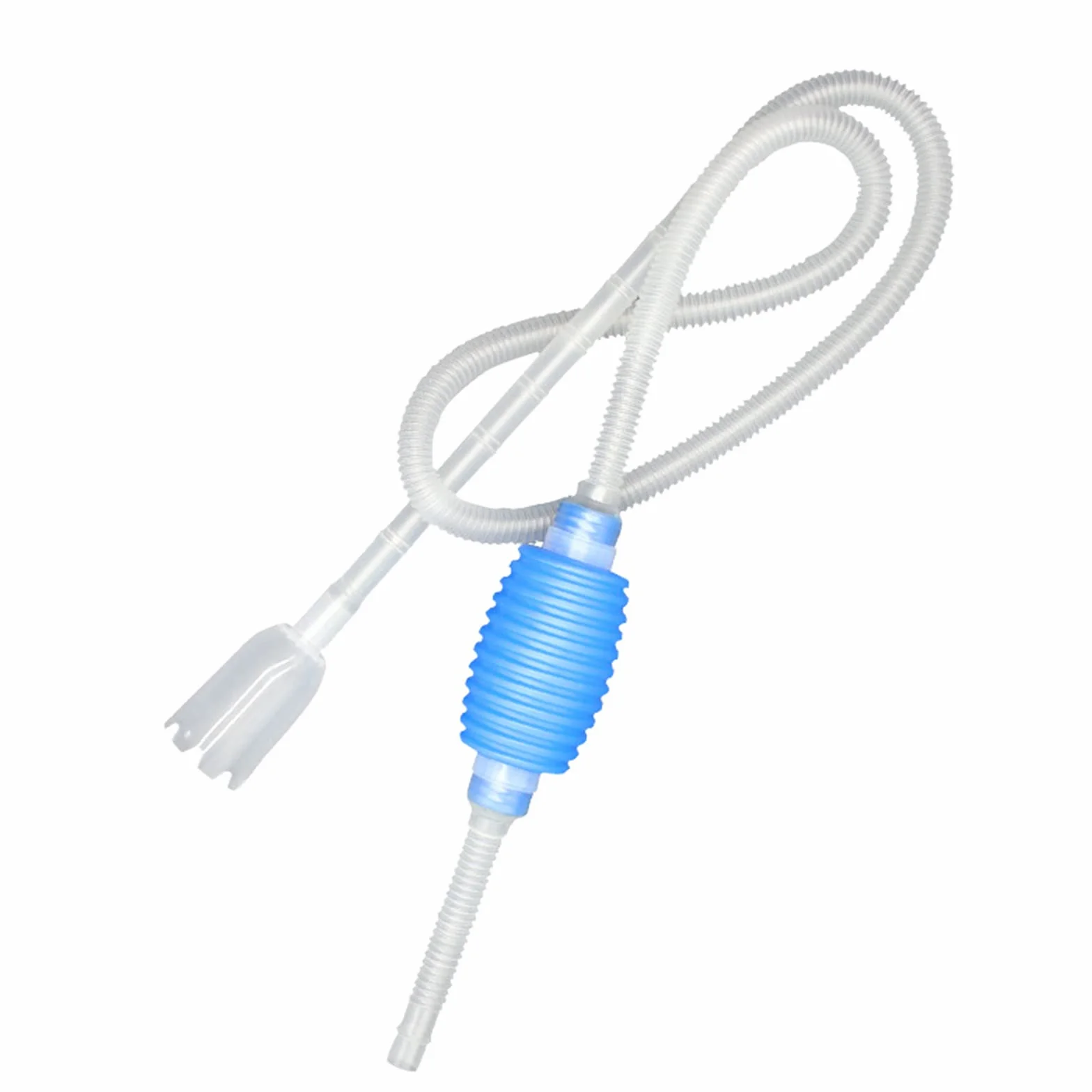 Pompe à siphonner eau avec filtre à gravier changeur d'eau aquarium